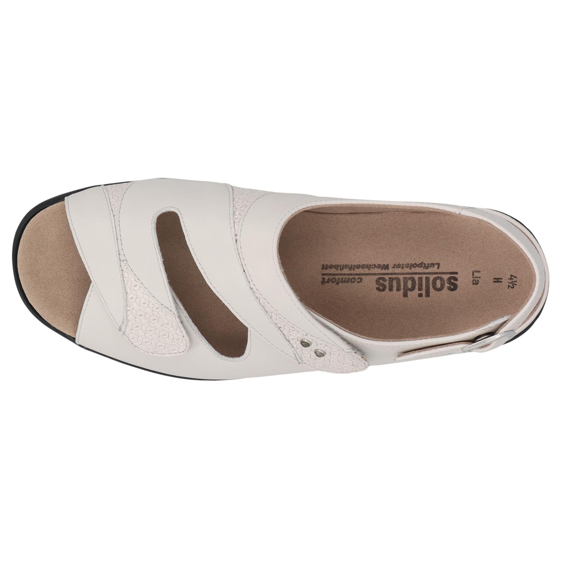 graue sandale draufsicht