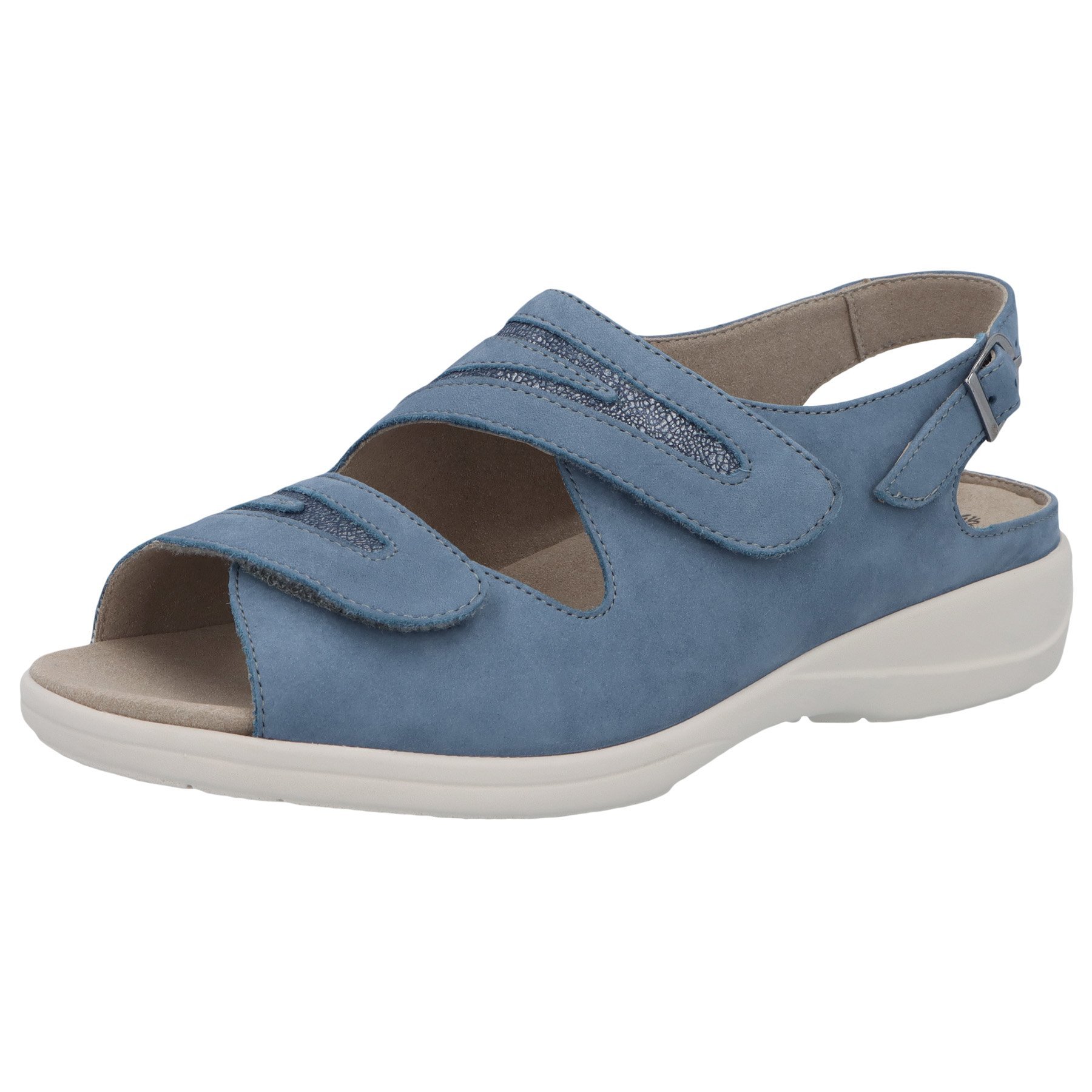 blaue sandale 3-4 ansicht