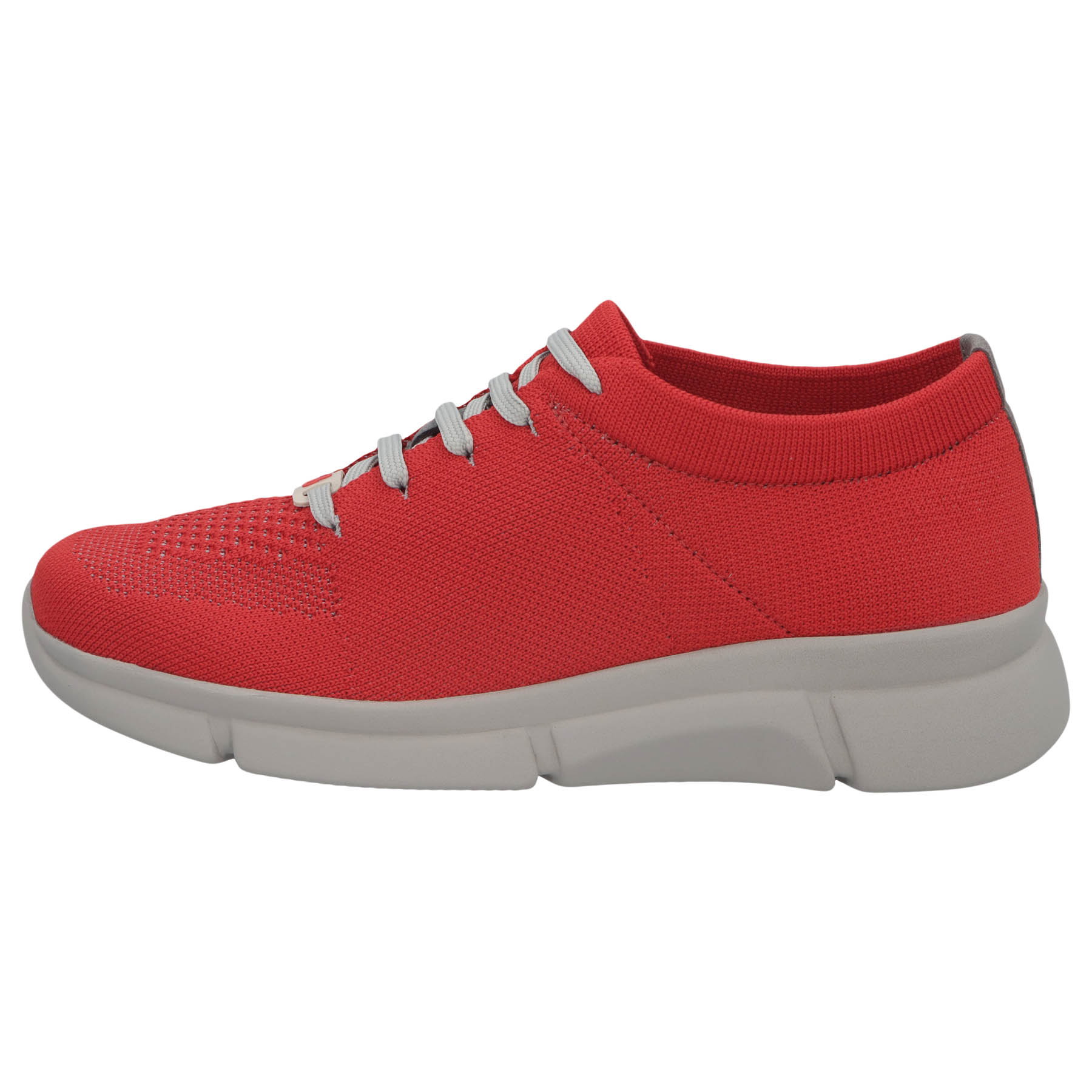 rote sneaker seitenansicht links
