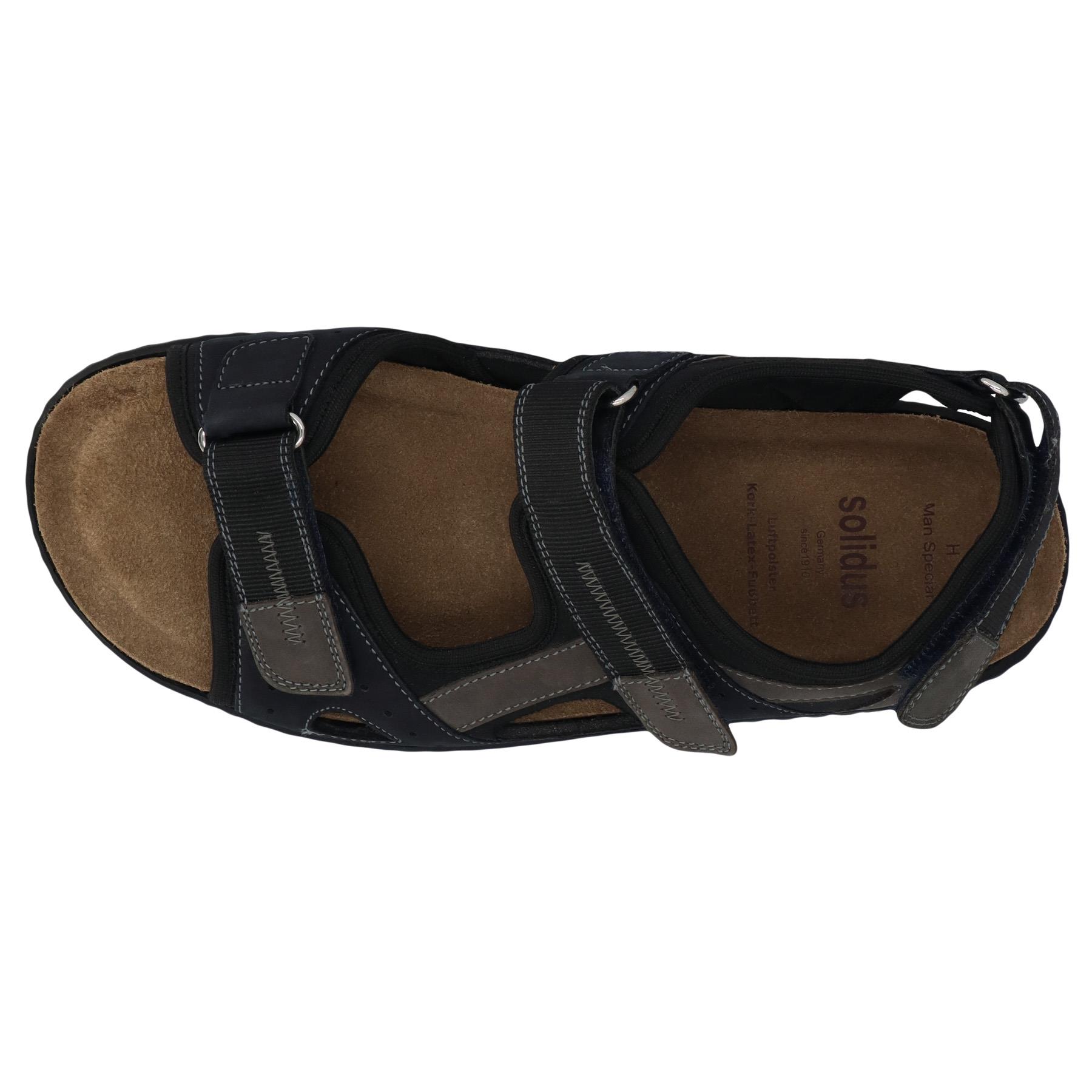 blaue sandale draufsicht