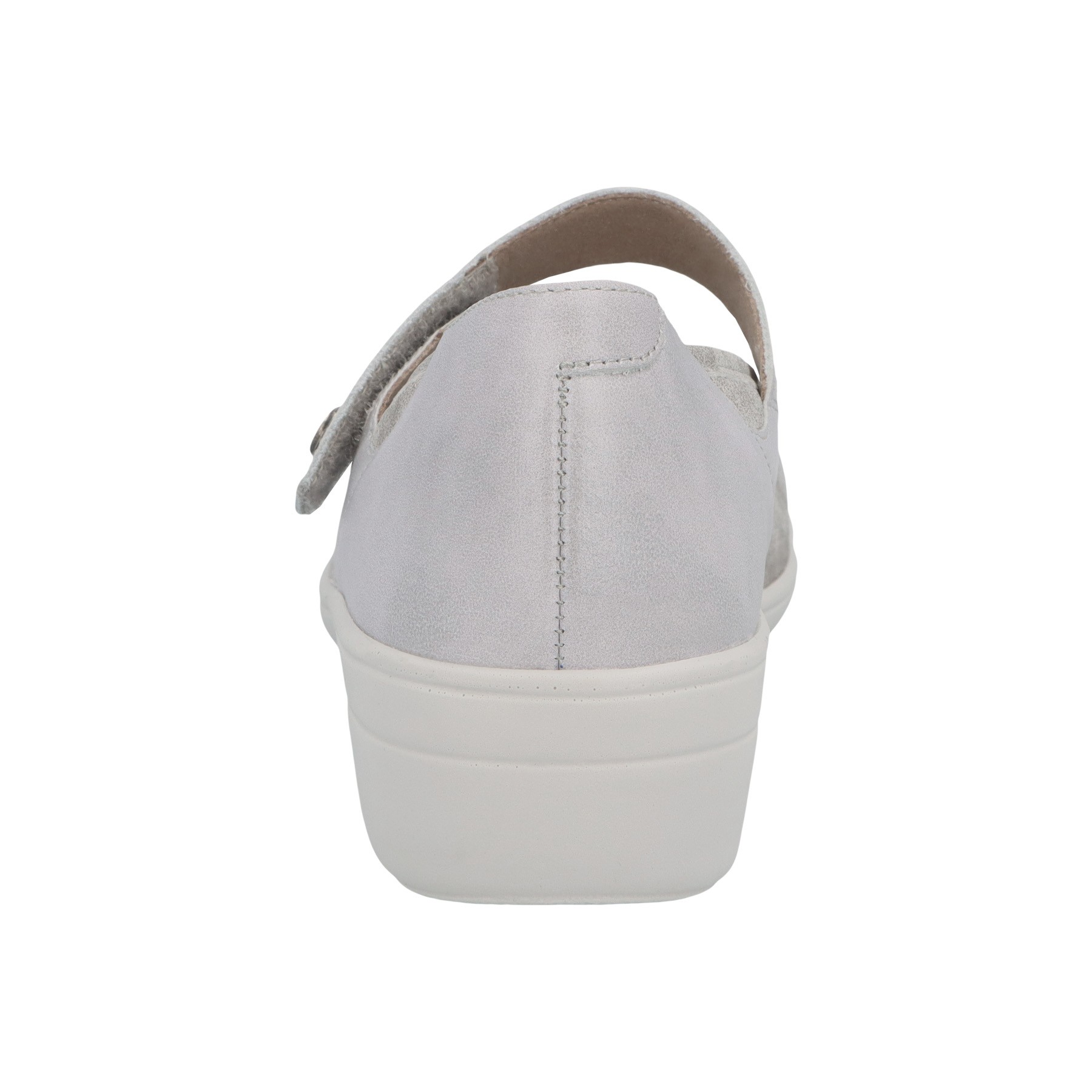 graue halbschuh hinteransicht