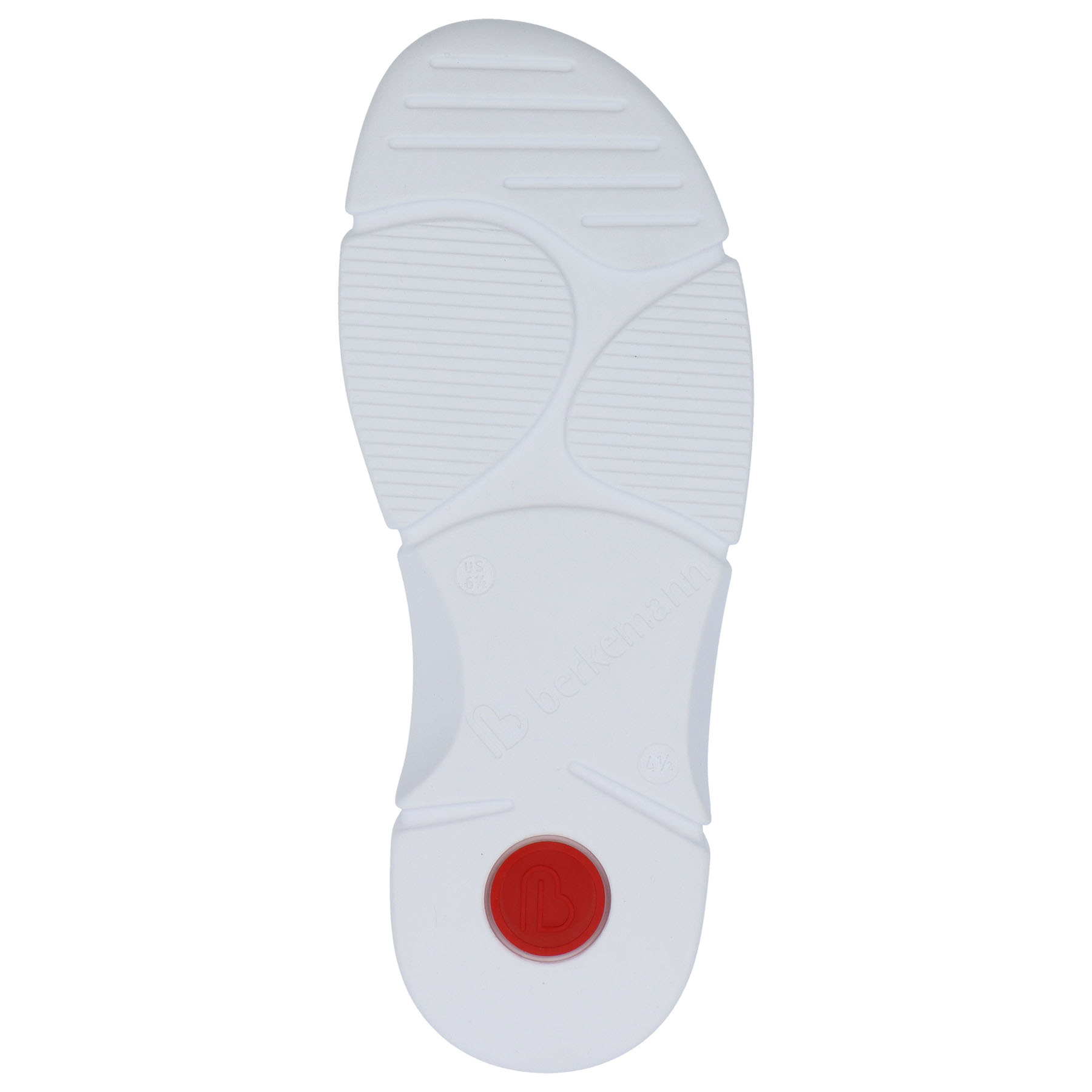 weiße halbschuh sohlenansicht