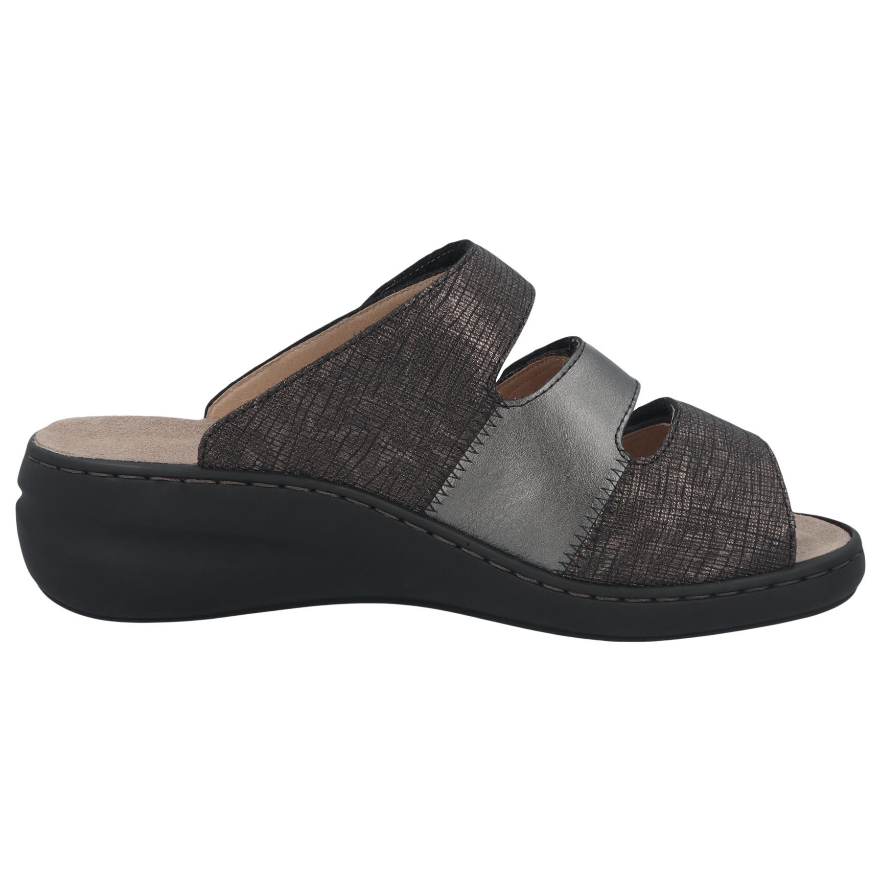 graue pantolette seitenansicht rechts