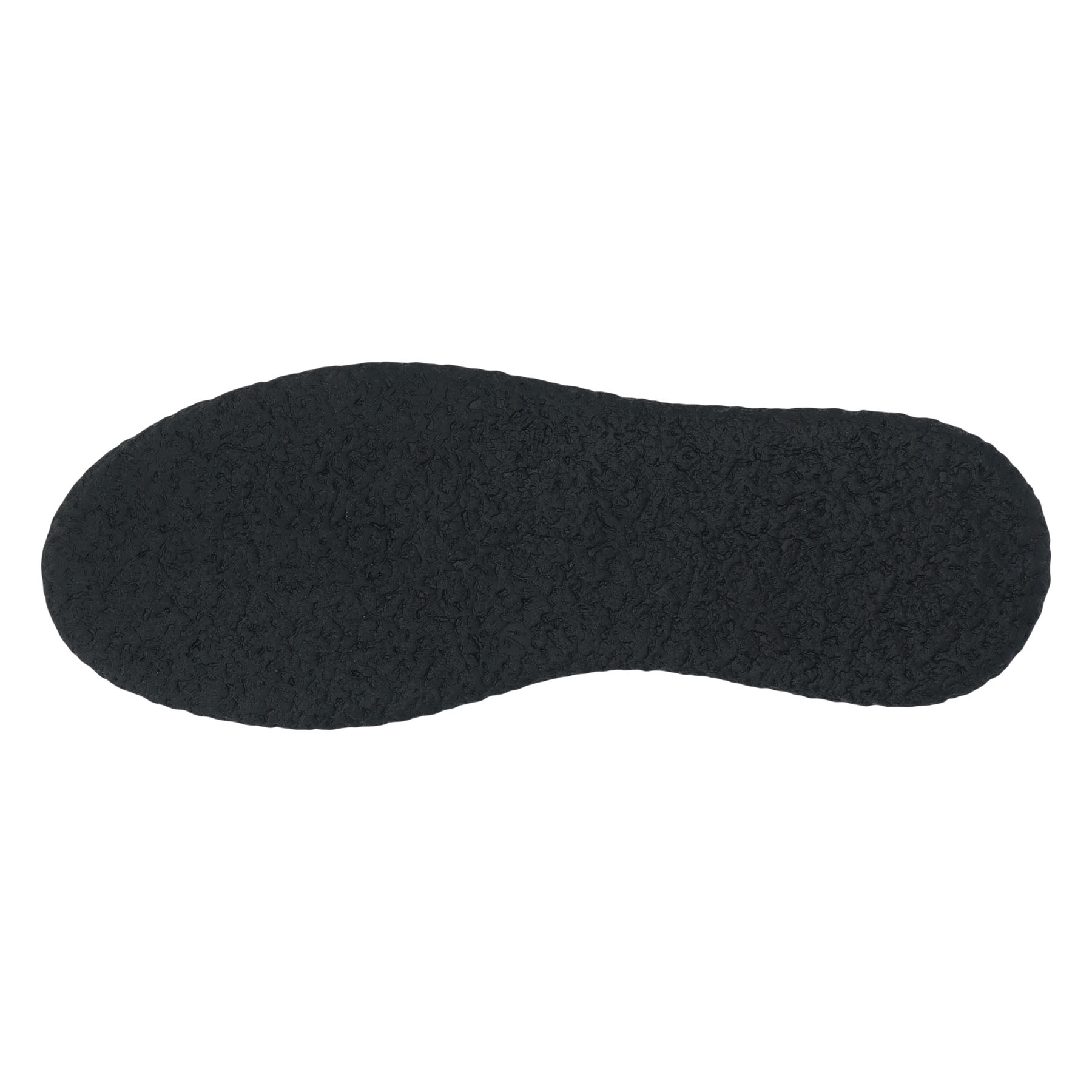 schwarze halbschuh sohlenansicht