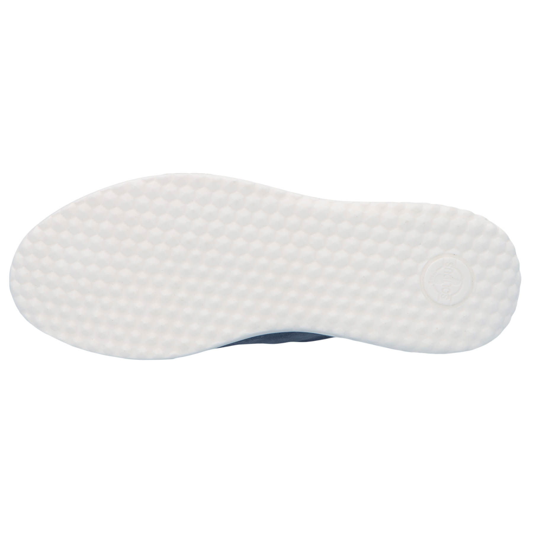 blaue halbschuh sohlenansicht