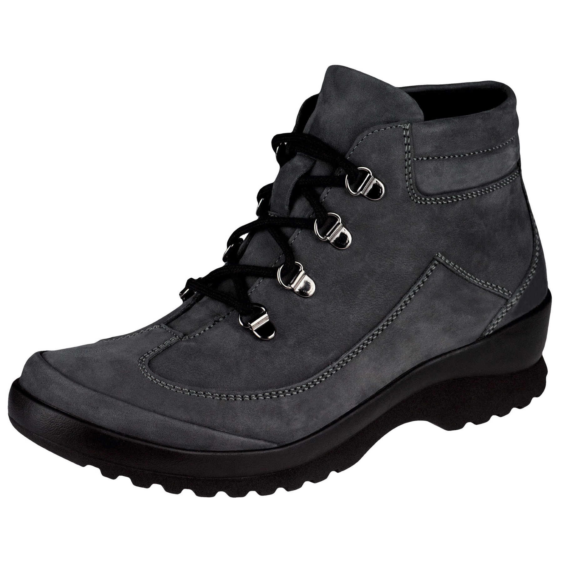 graue stiefeletten 3-4 ansicht