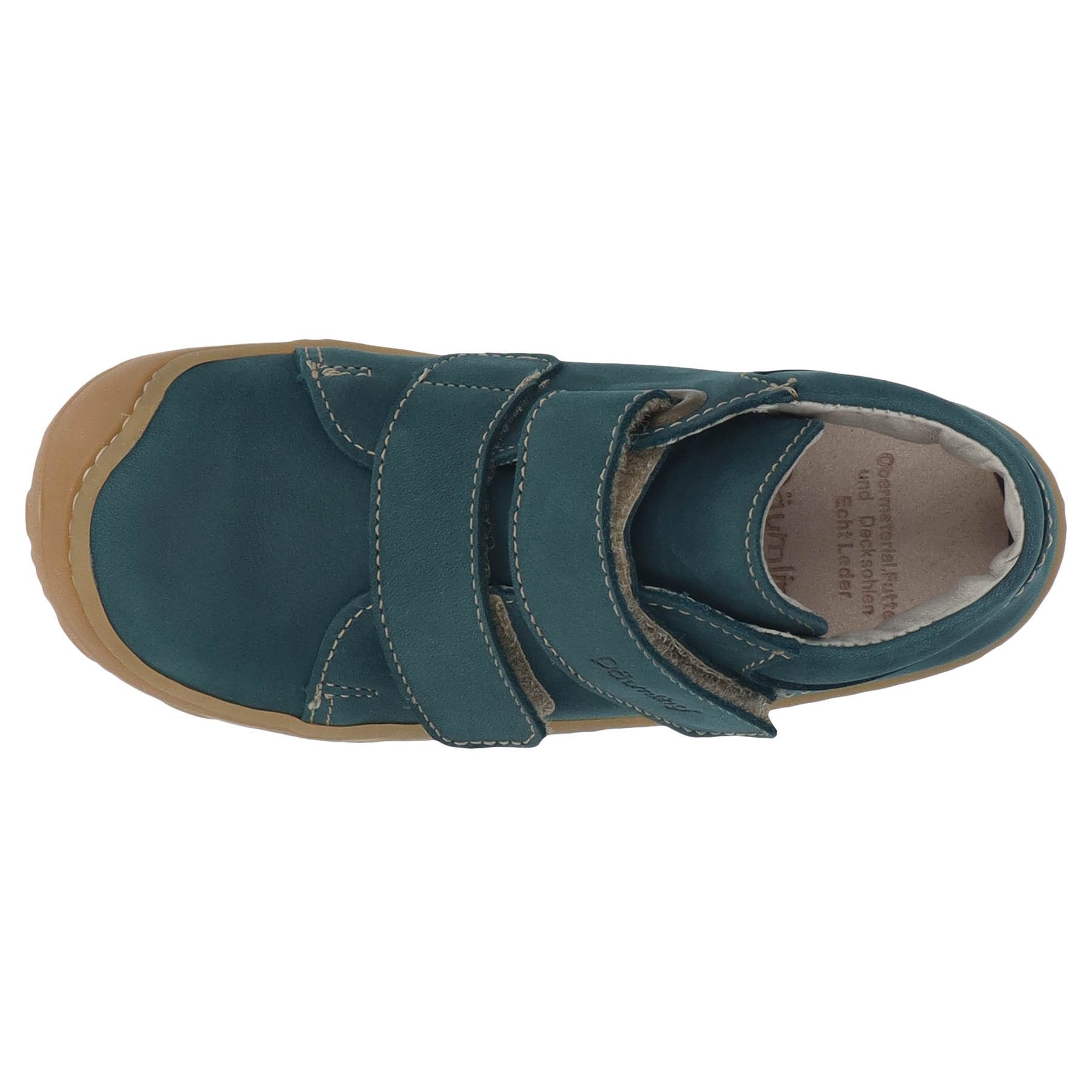 grüne lauflernschuhe draufsicht