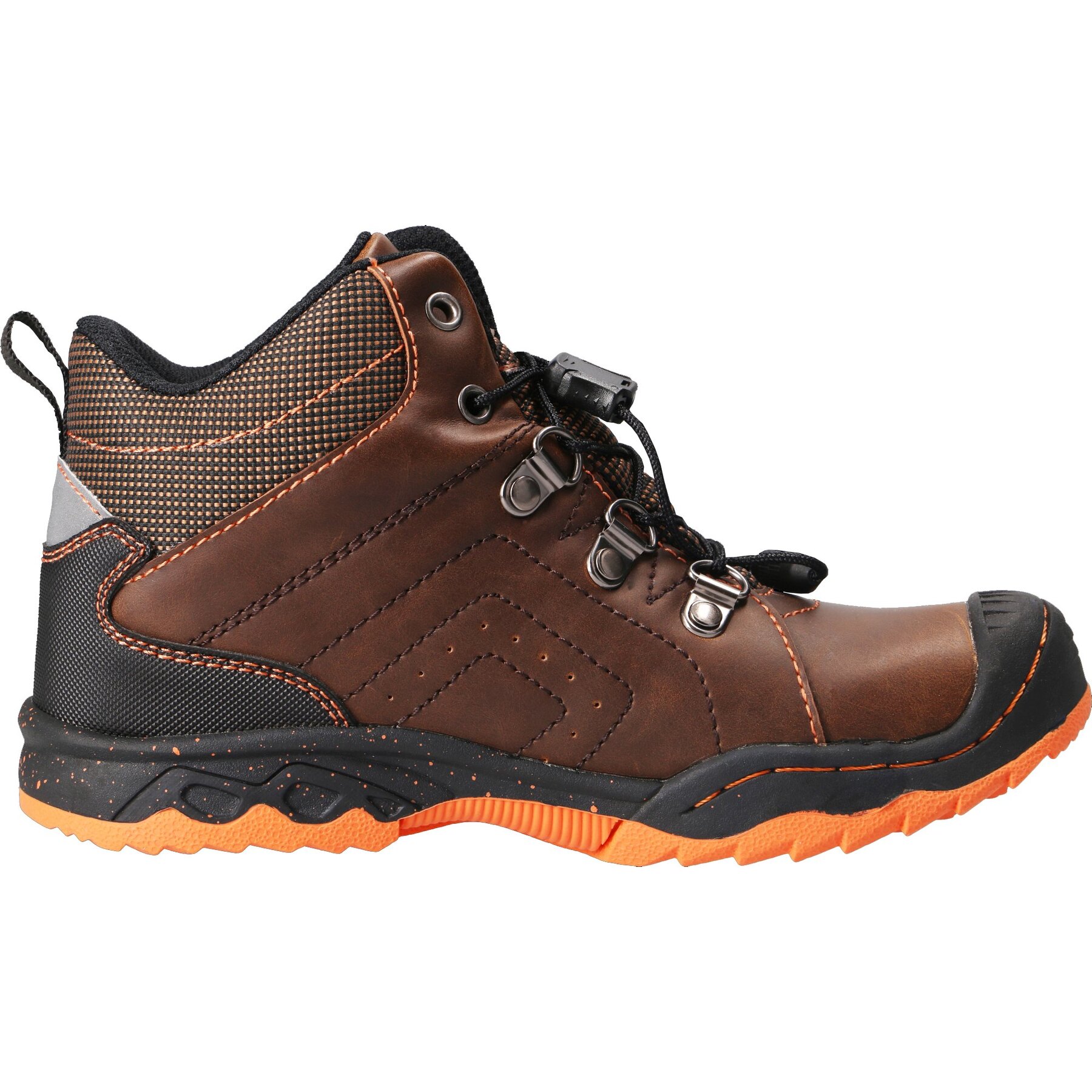 braune stiefeletten seitenansicht rechts