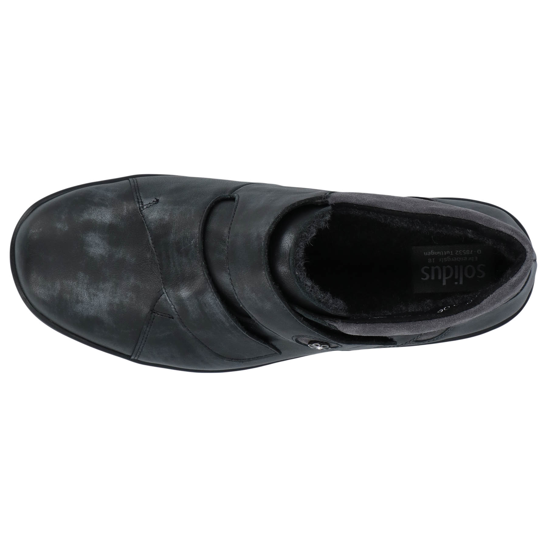 graue stiefel draufsicht