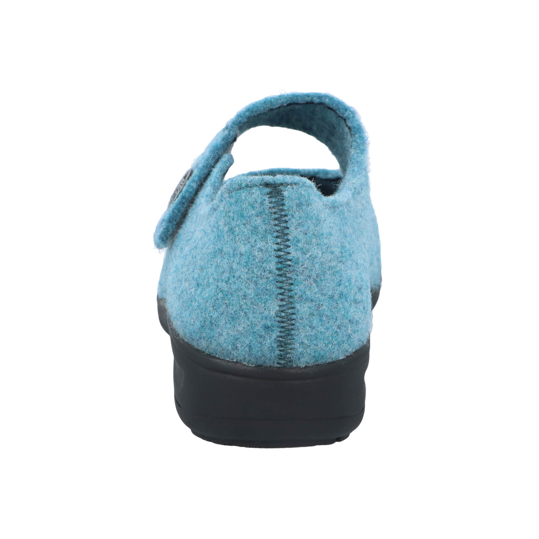 blaue stiefeletten hinteransicht