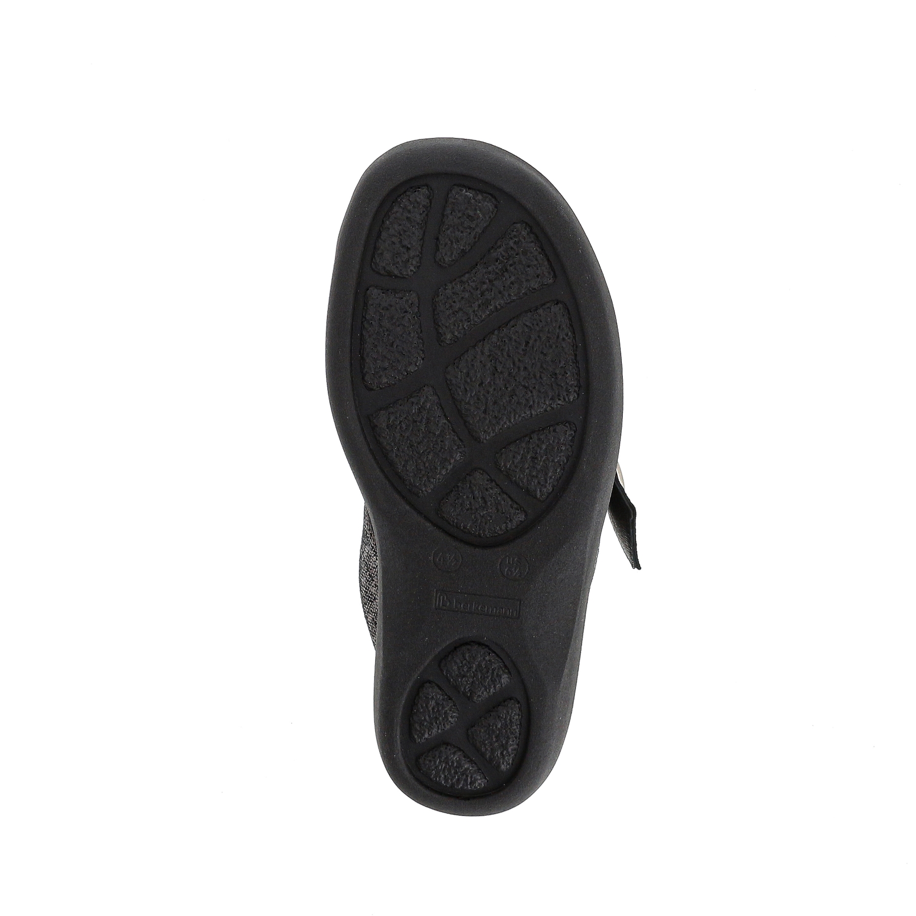 schwarze clogs sohlenansicht