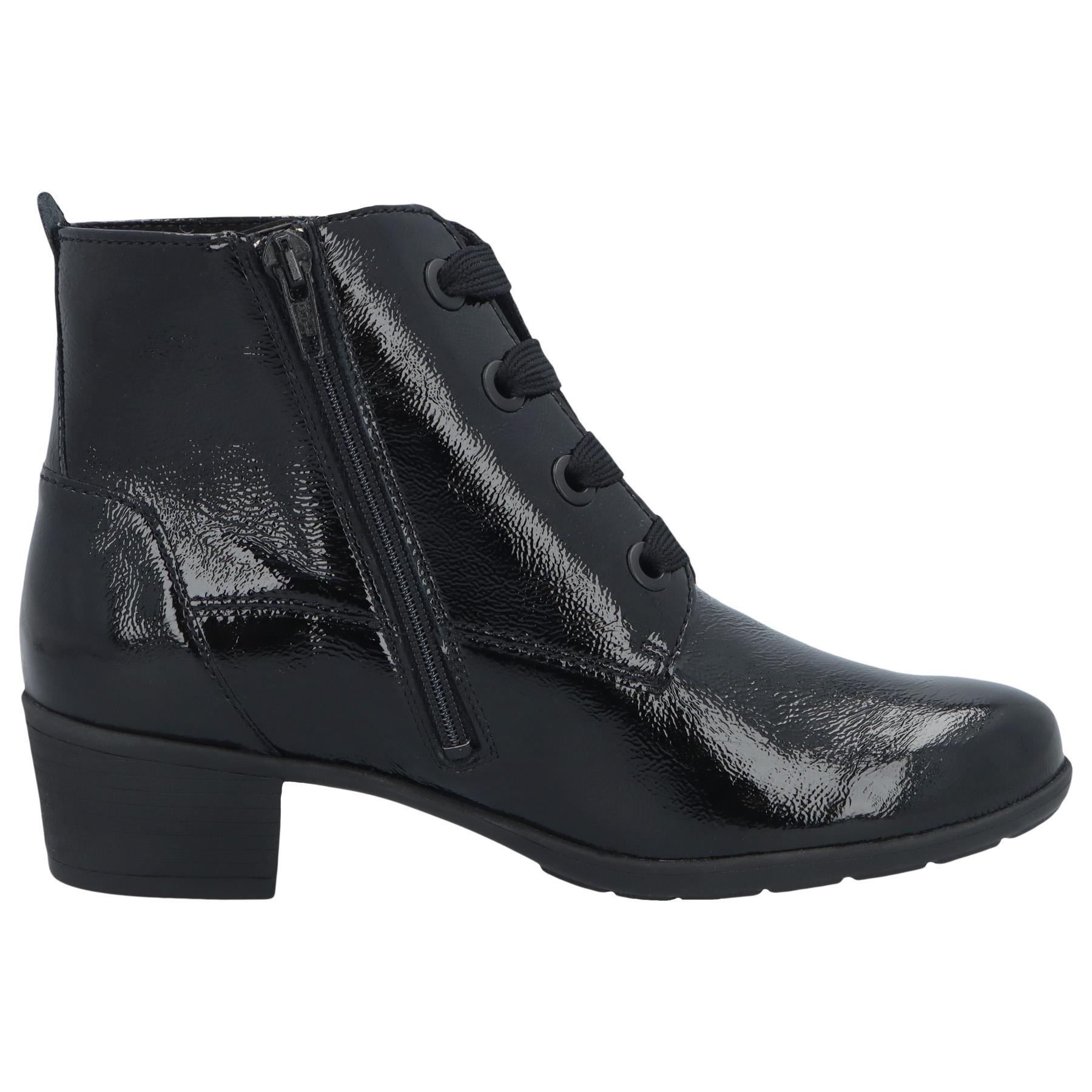 schwarze stiefel seitenansicht rechts