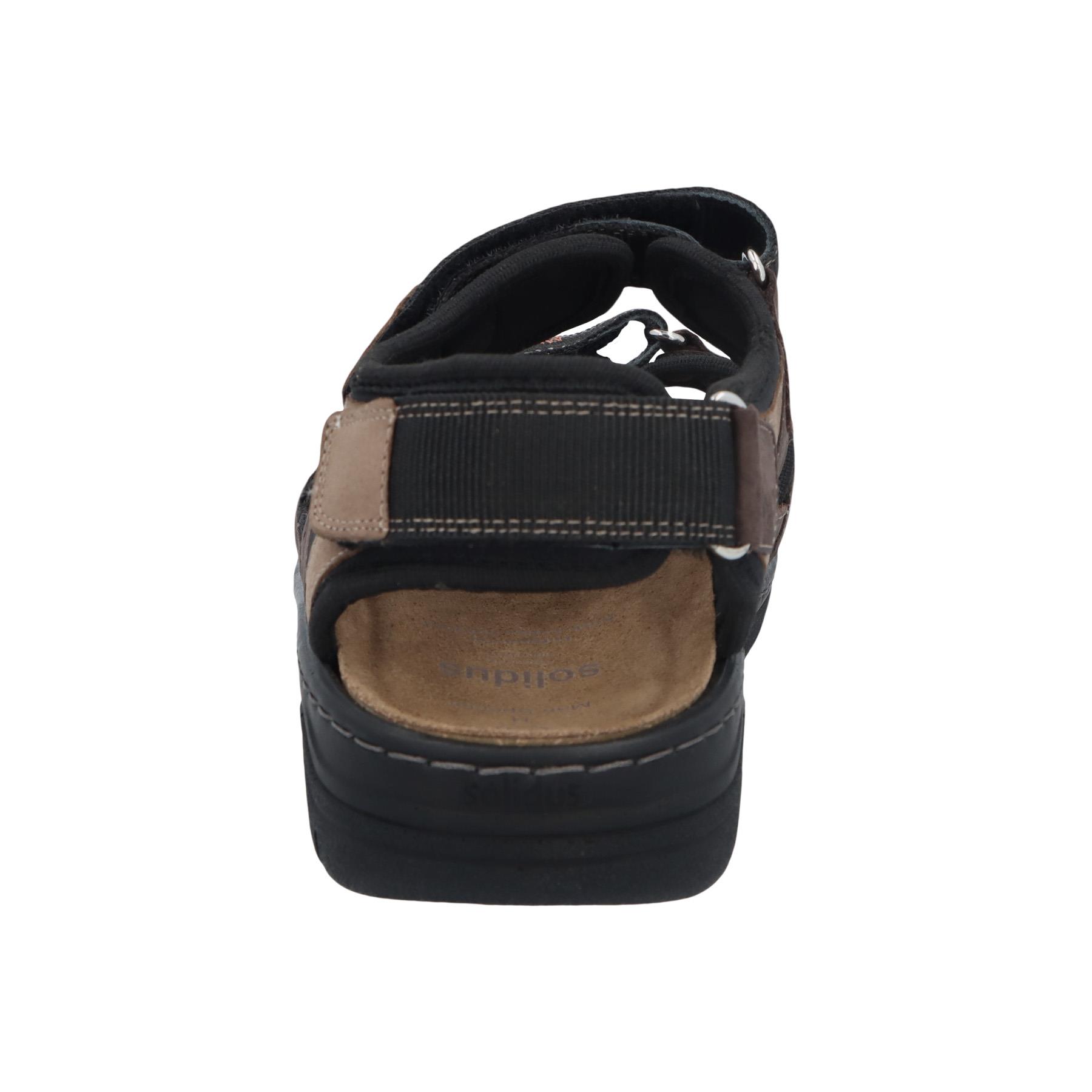 braune sandale hinteransicht