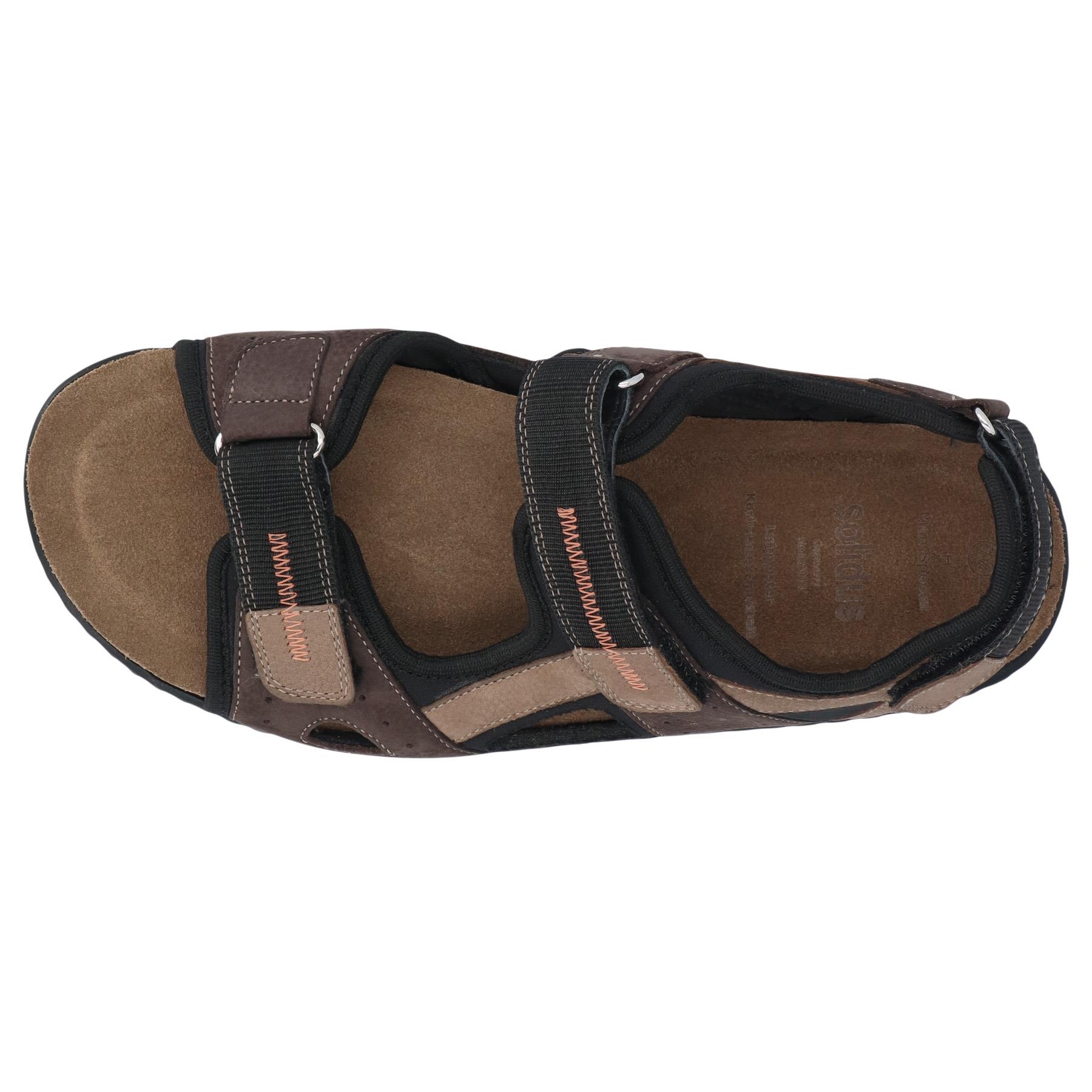 braune sandale draufsicht