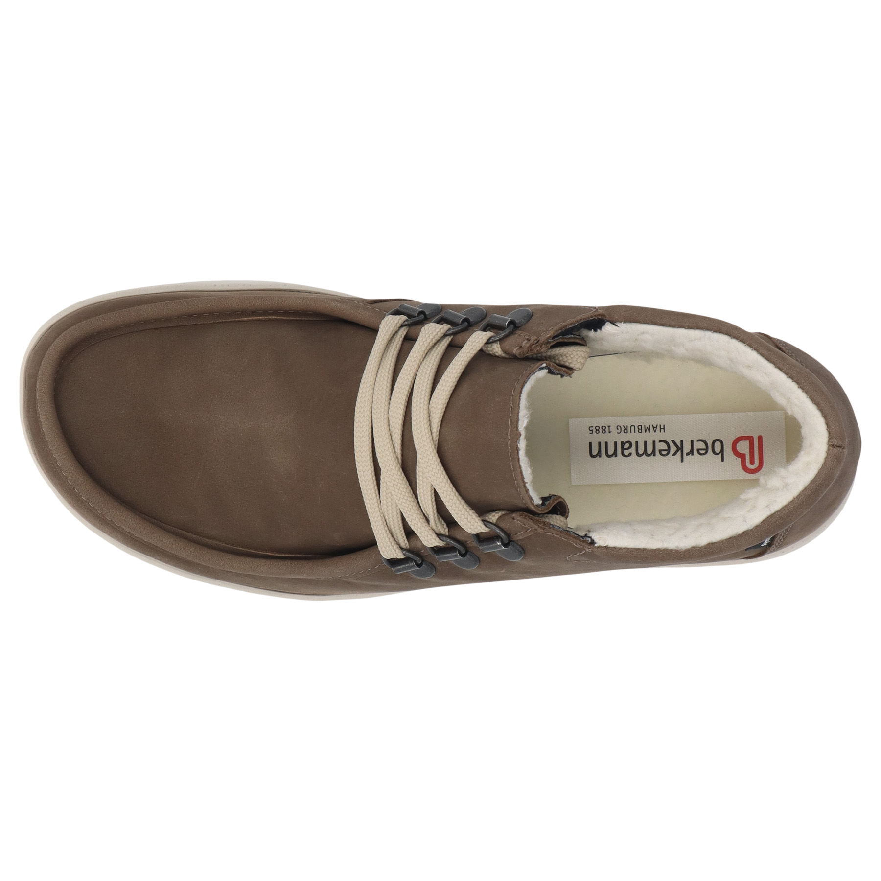 braune stiefeletten draufsicht