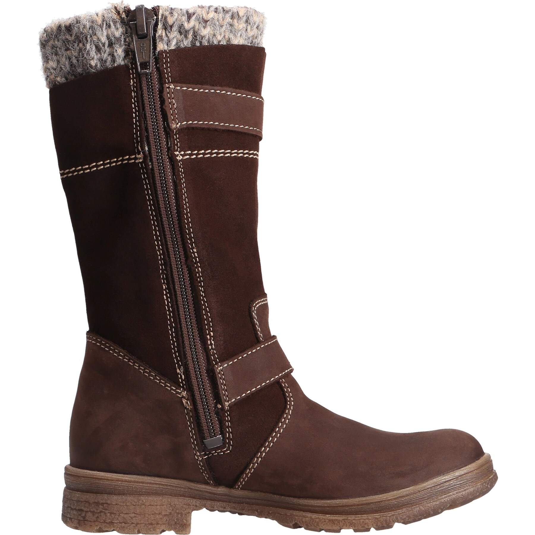 braune stiefel seitenansicht rechts