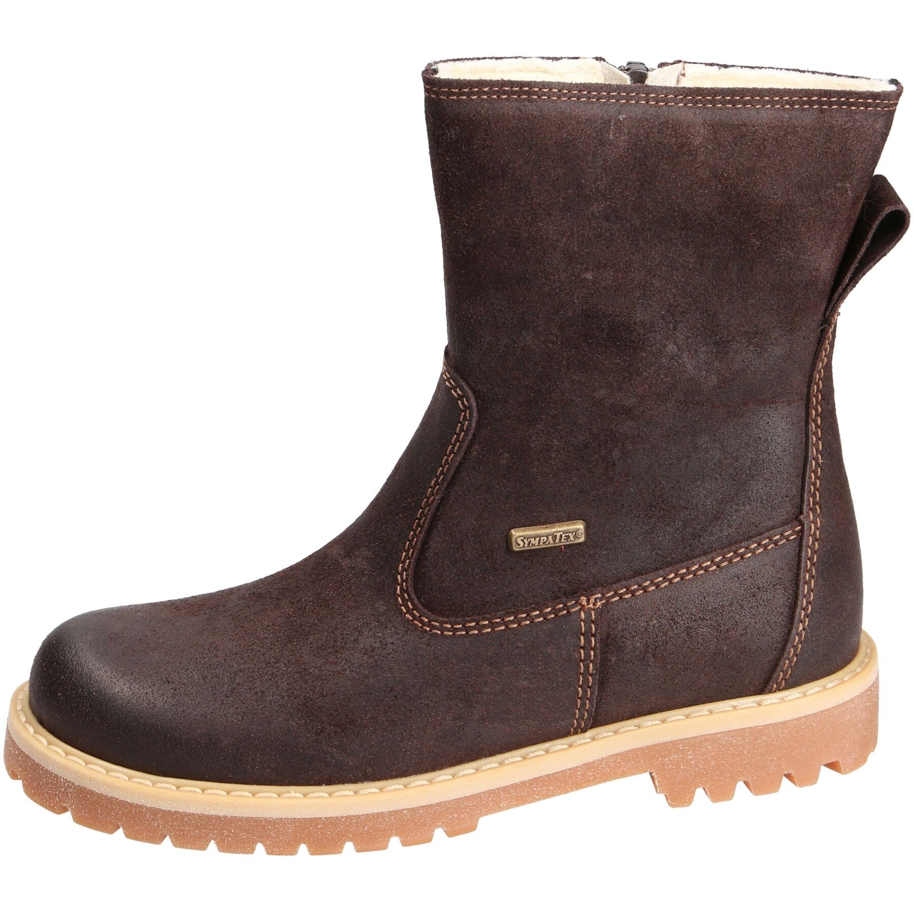 braune stiefeletten 3-4 ansicht