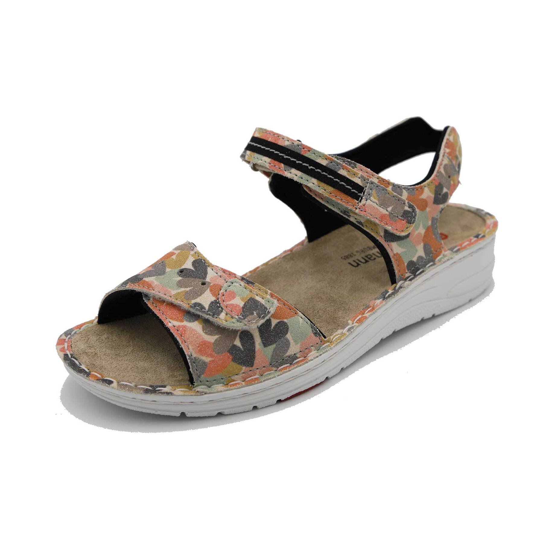 mehrfarbige sandale 3-4 ansicht