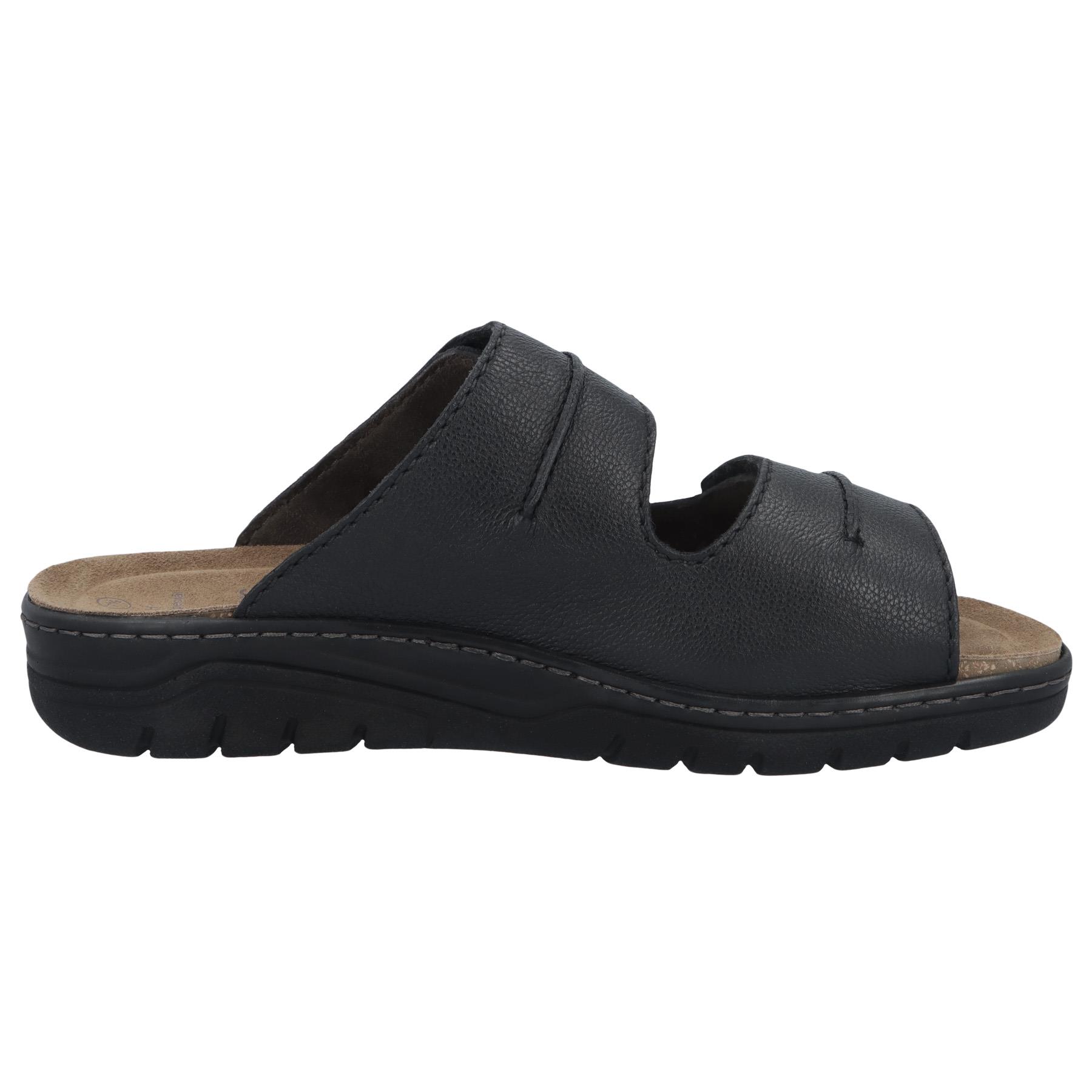 schwarze pantolette seitenansicht rechts