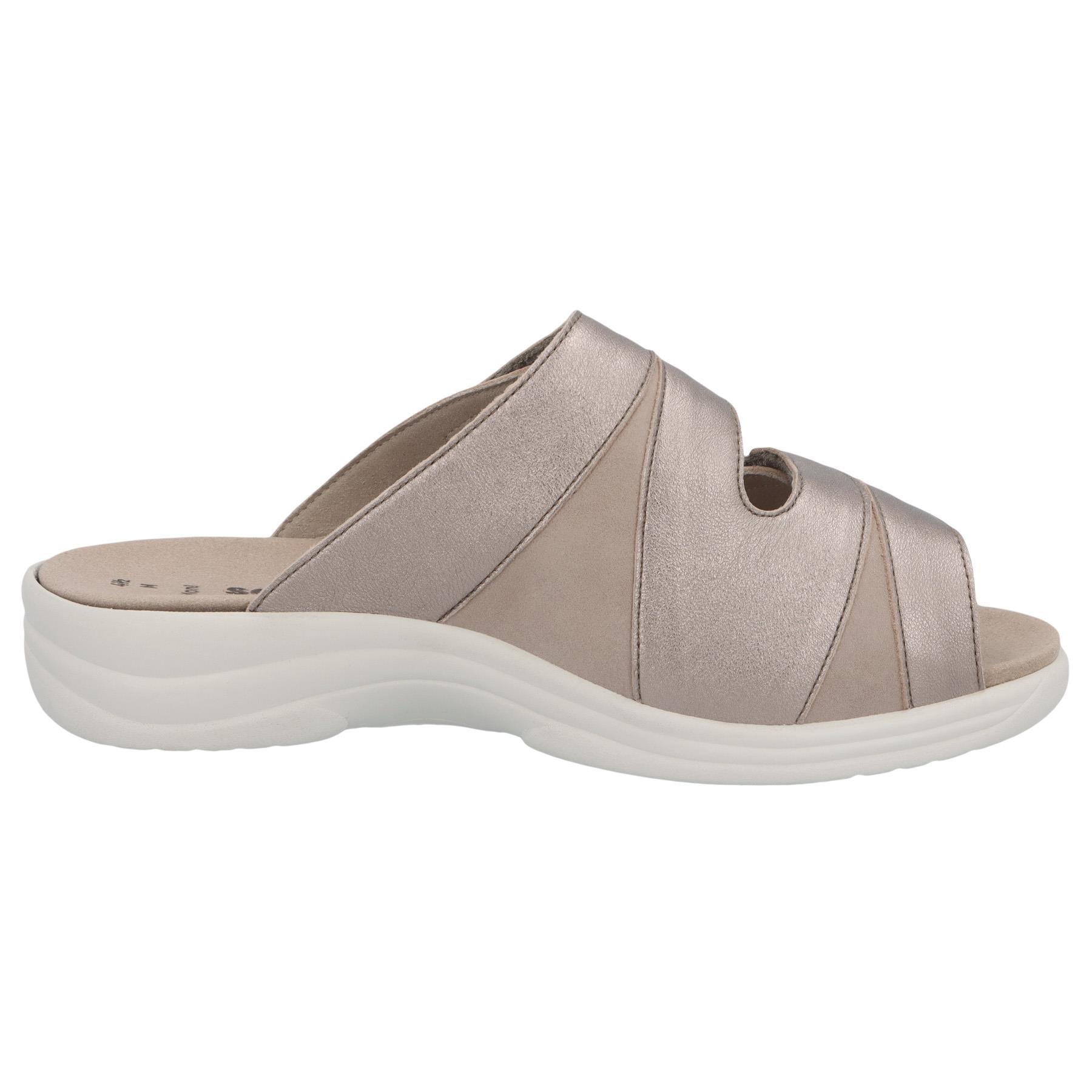 graue pantolette seitenansicht rechts