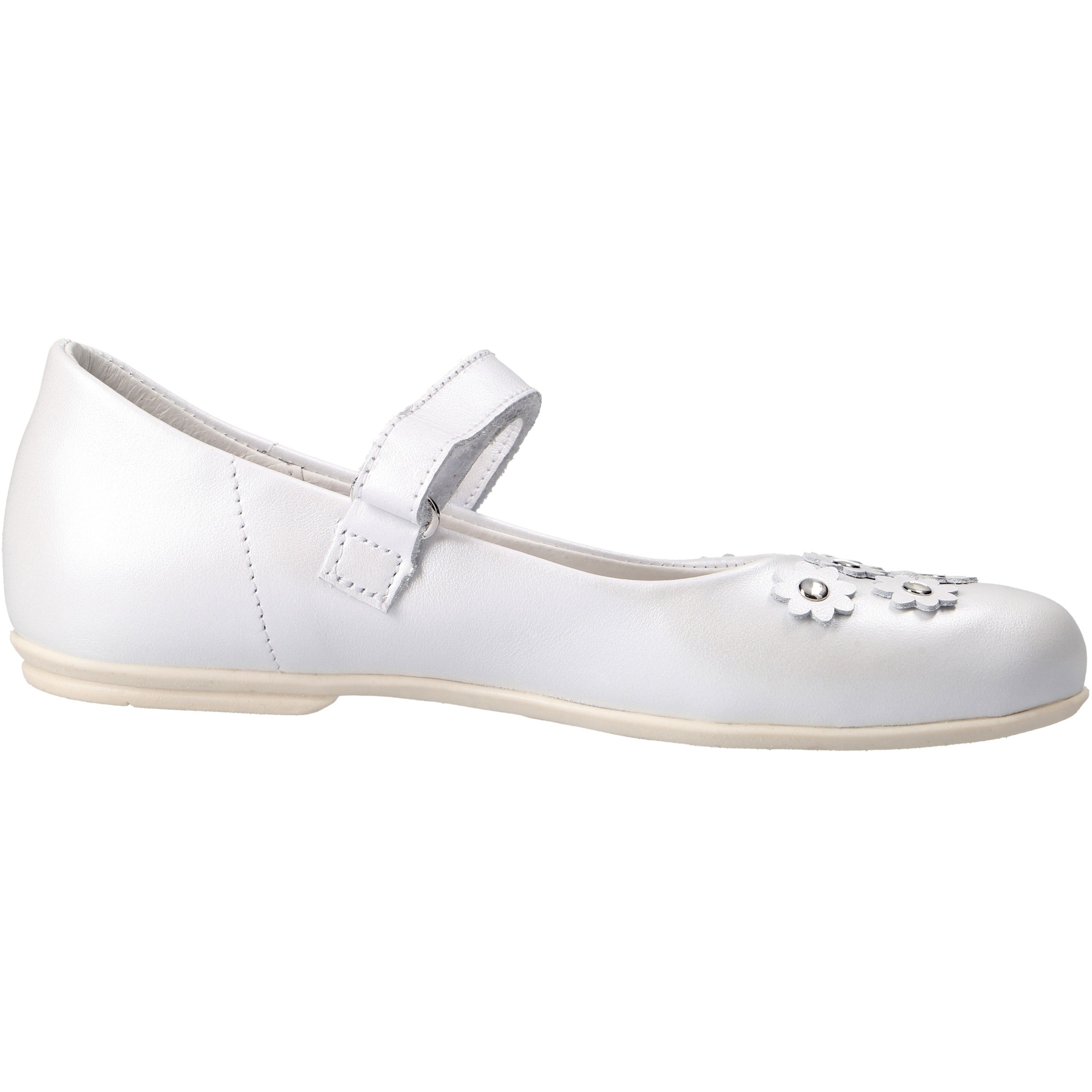 weiße ballerina seitenansicht rechts