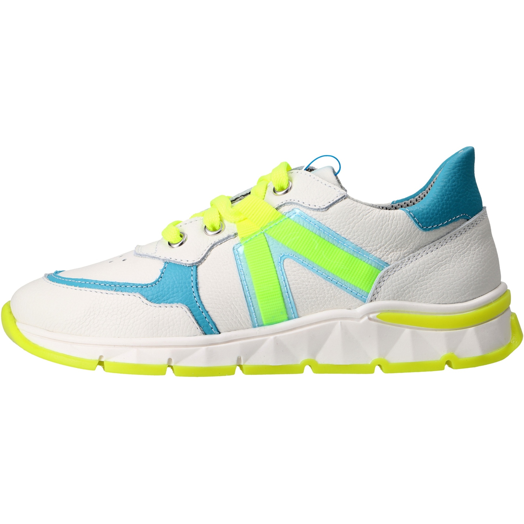 weiße sneaker seitenansicht links