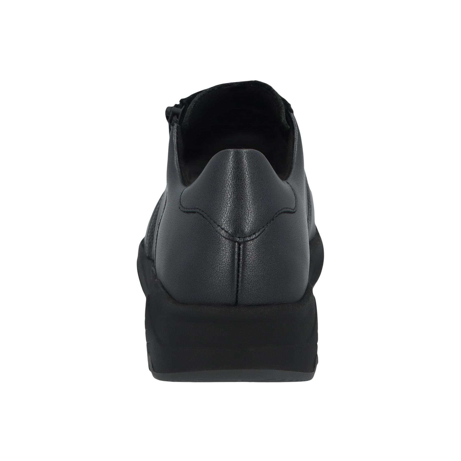 graue halbschuh hinteransicht