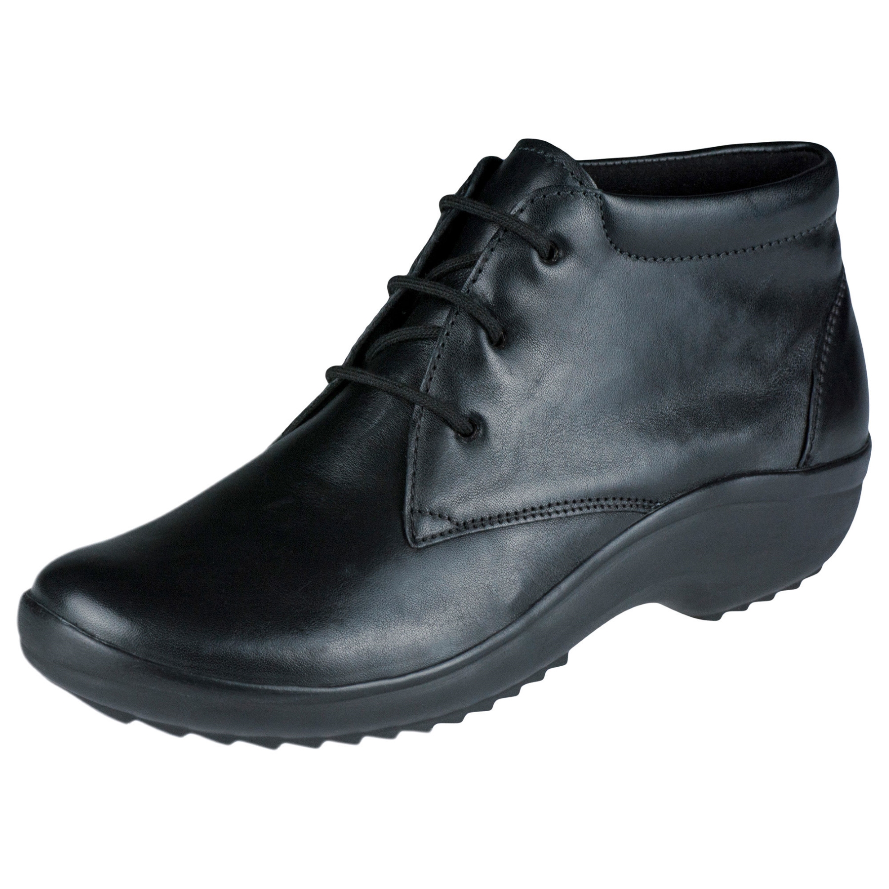 schwarze stiefeletten 3-4 ansicht