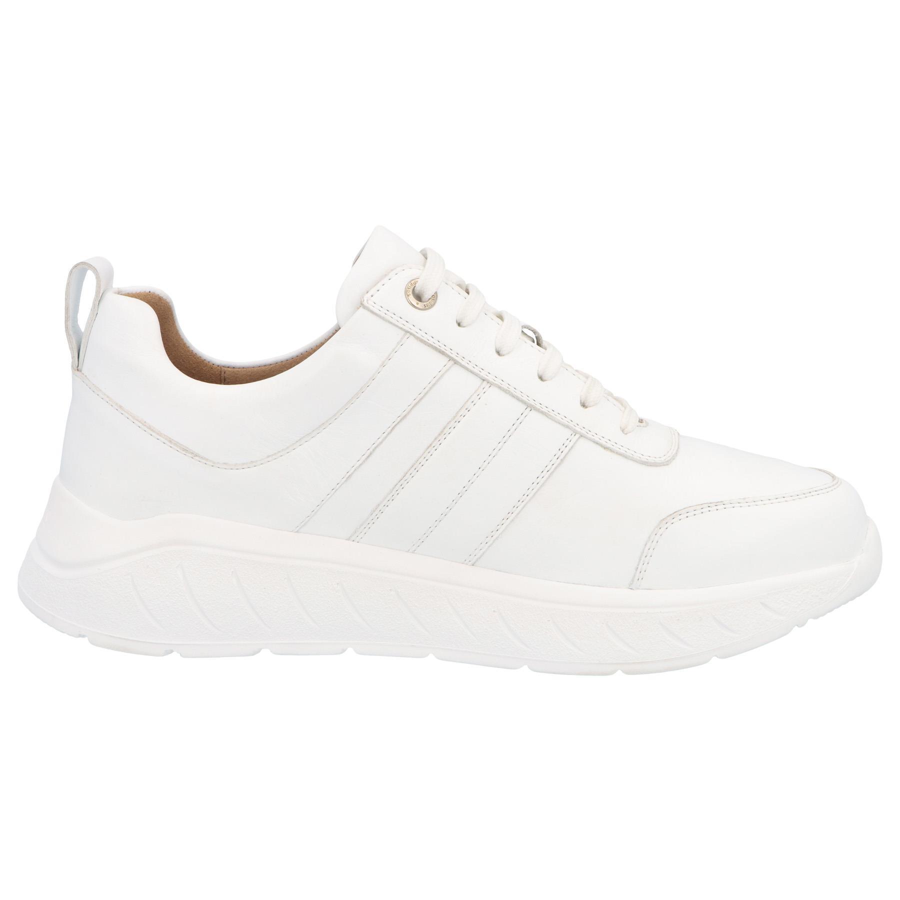 weiße halbschuh seitenansicht rechts