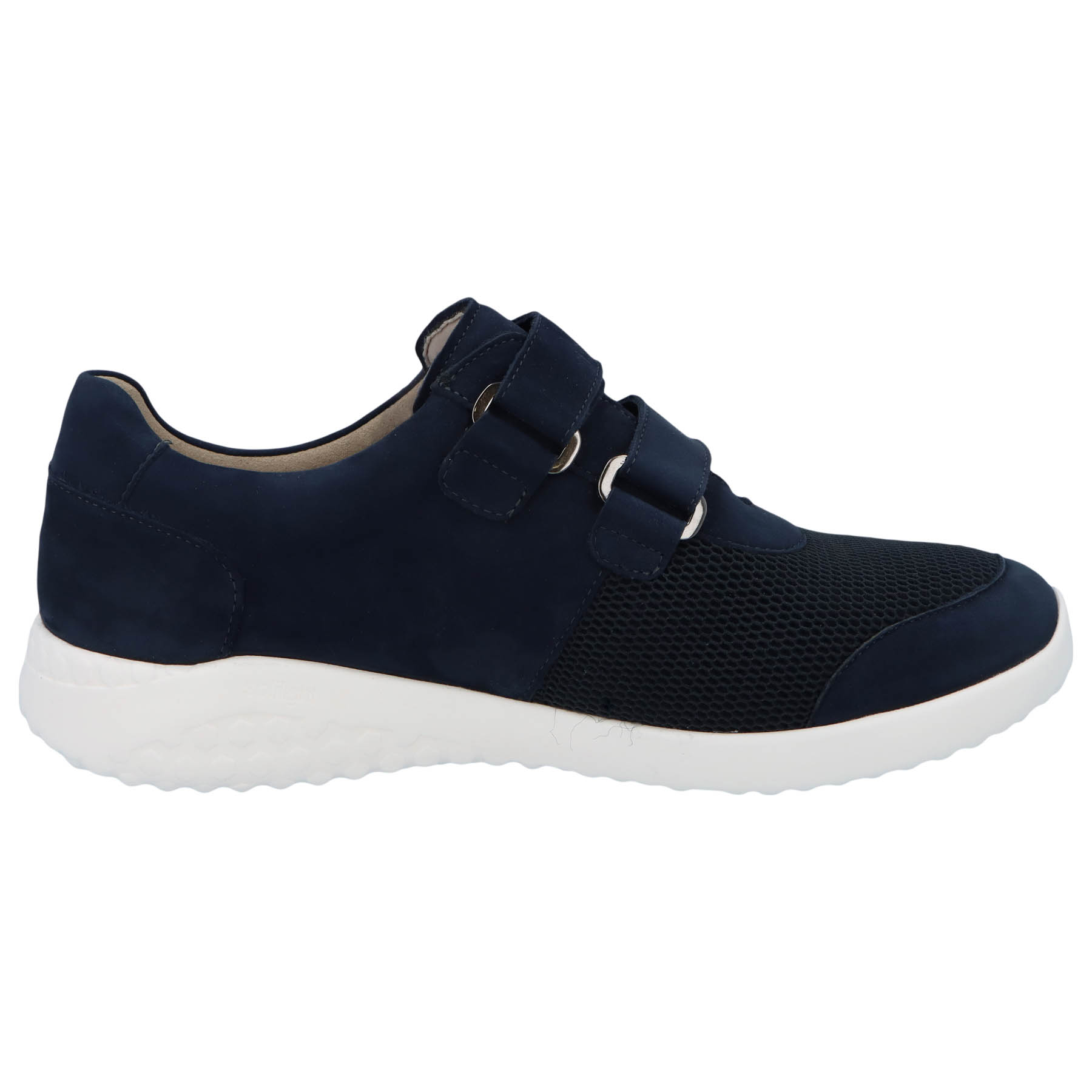 blaue slipper seitenansicht rechts