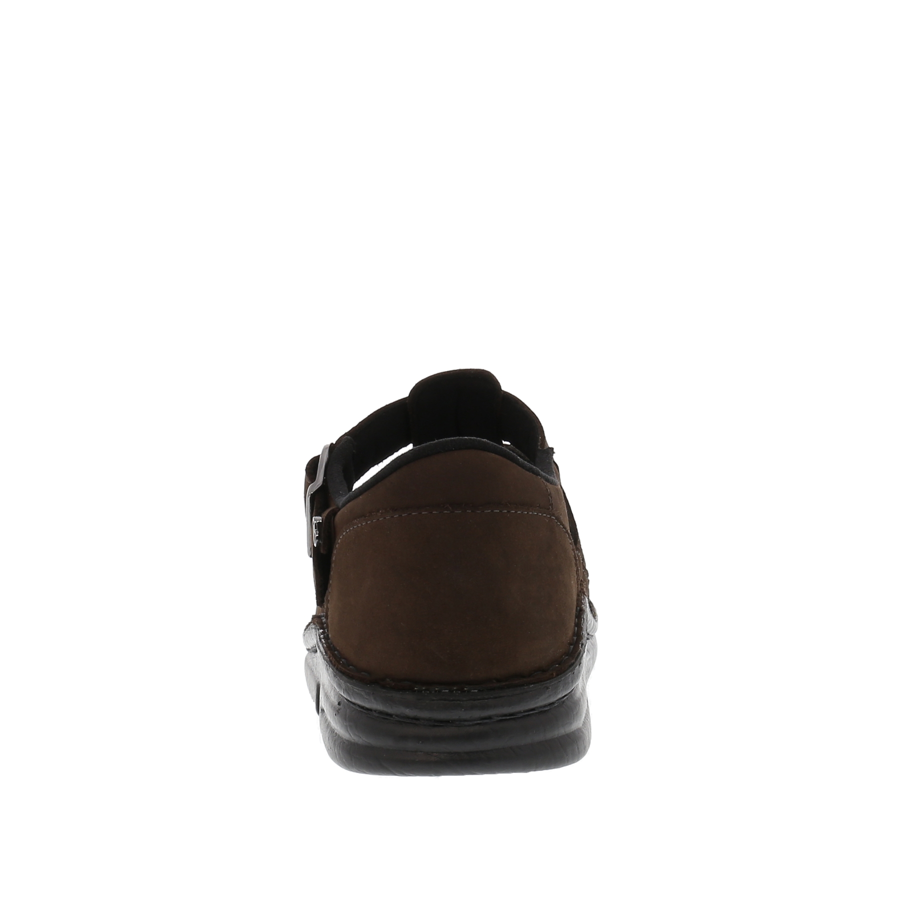 braune sandale hinteransicht