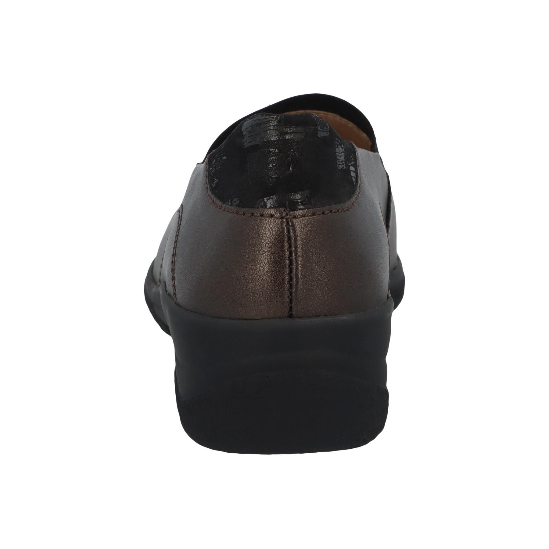 graue slipper hinteransicht