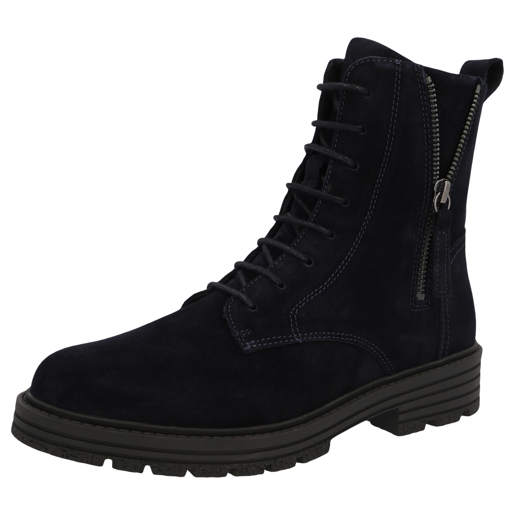 blaue stiefel 3-4 ansicht