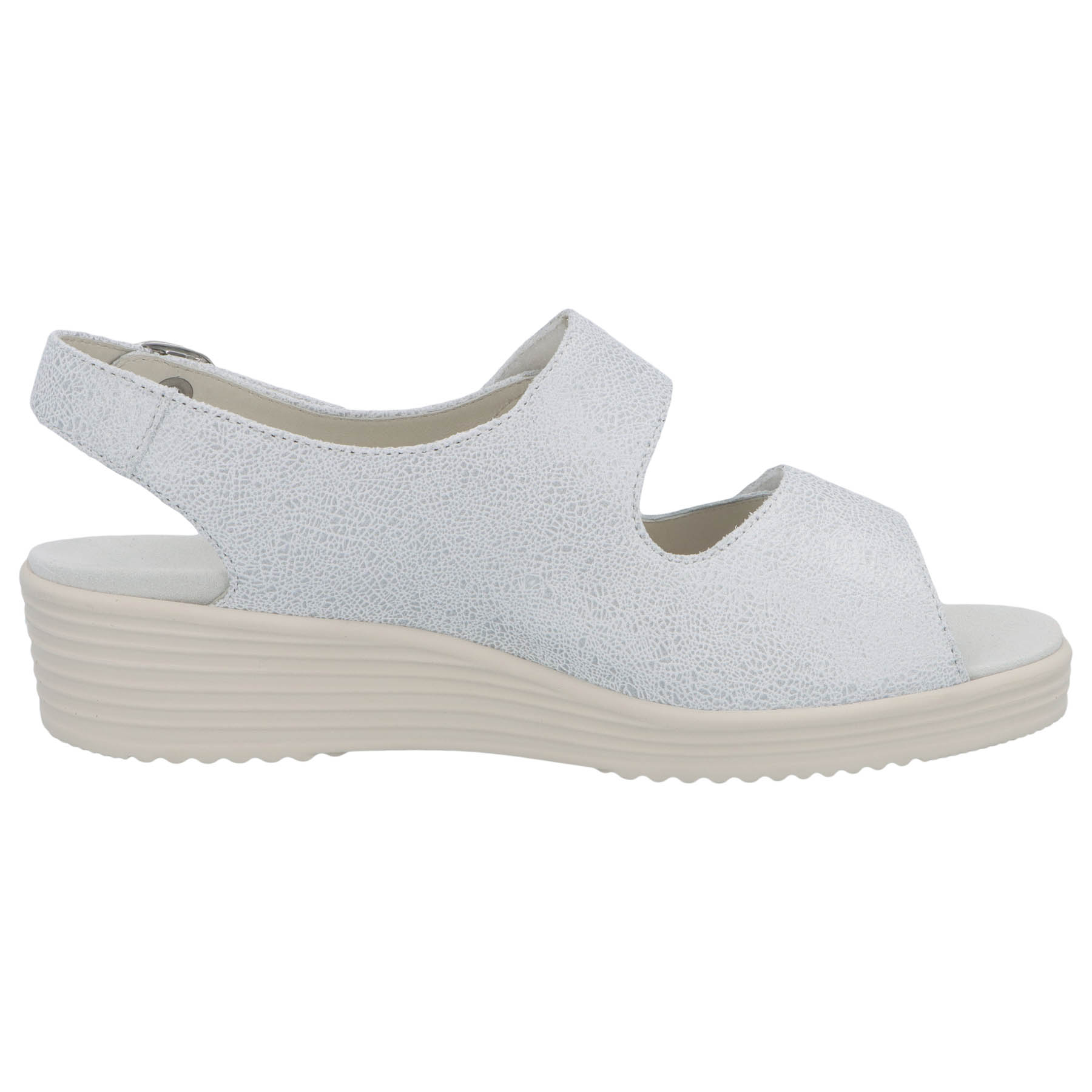 weiße sandale seitenansicht rechts