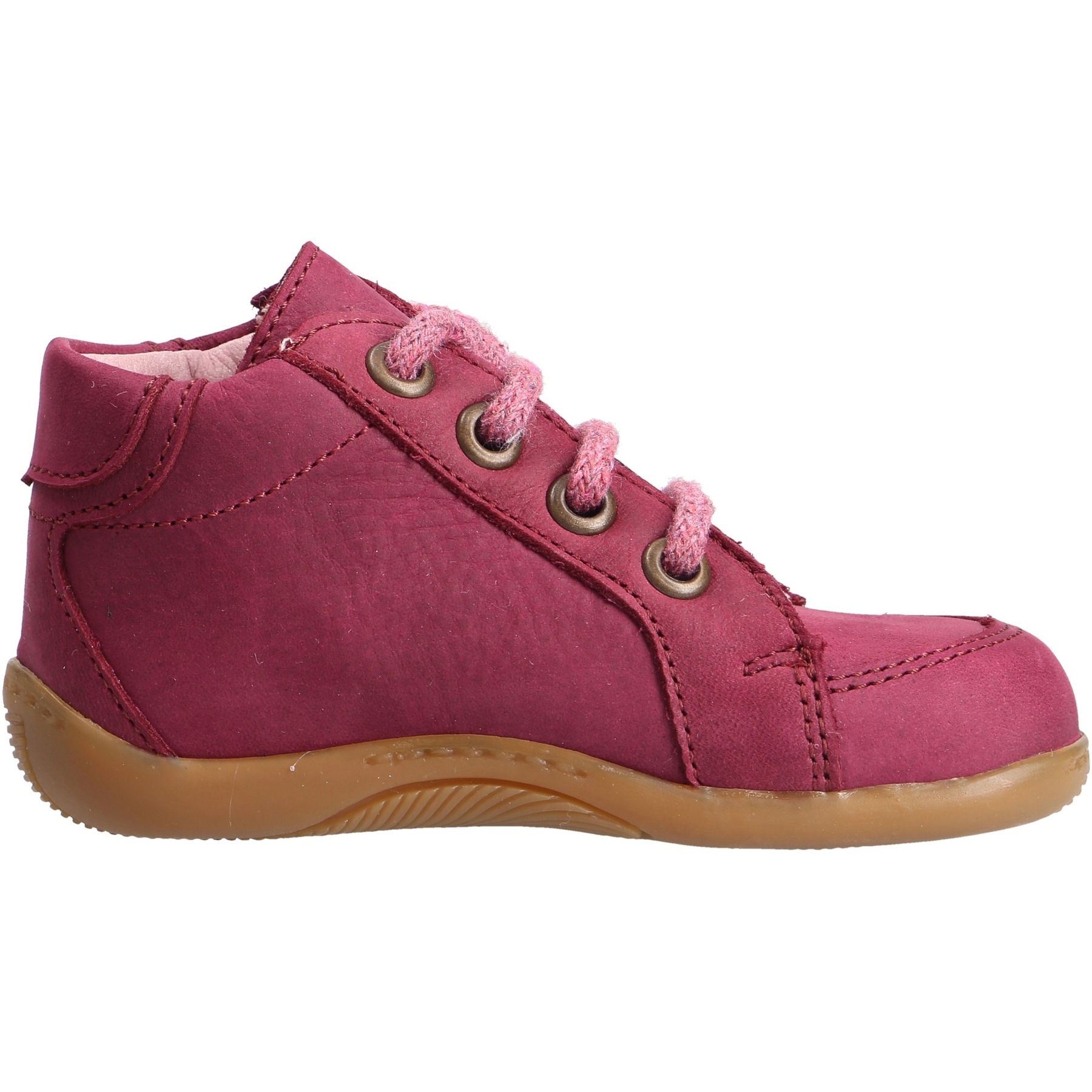 rote lauflernschuhe seitenansicht rechts