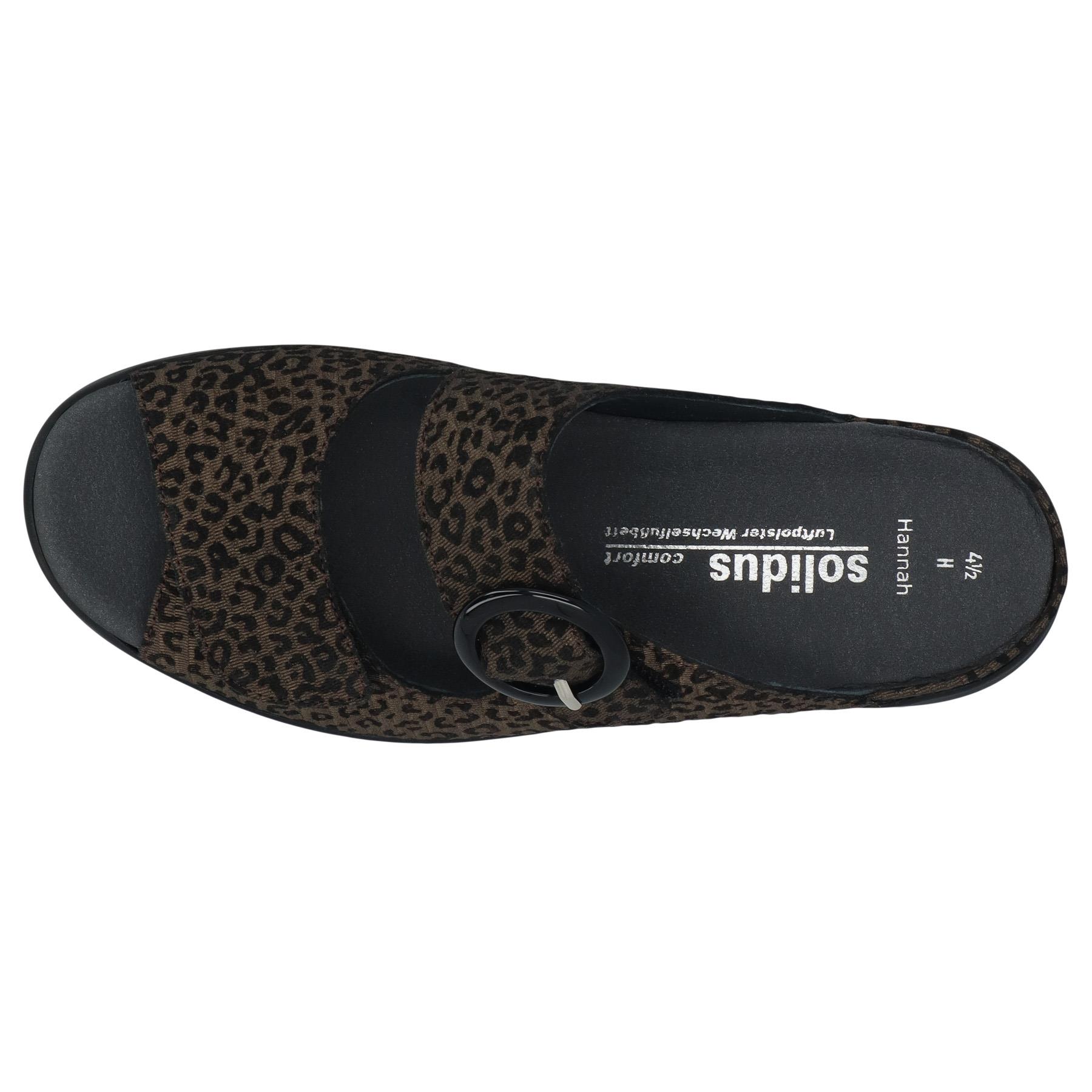 braune pantolette draufsicht