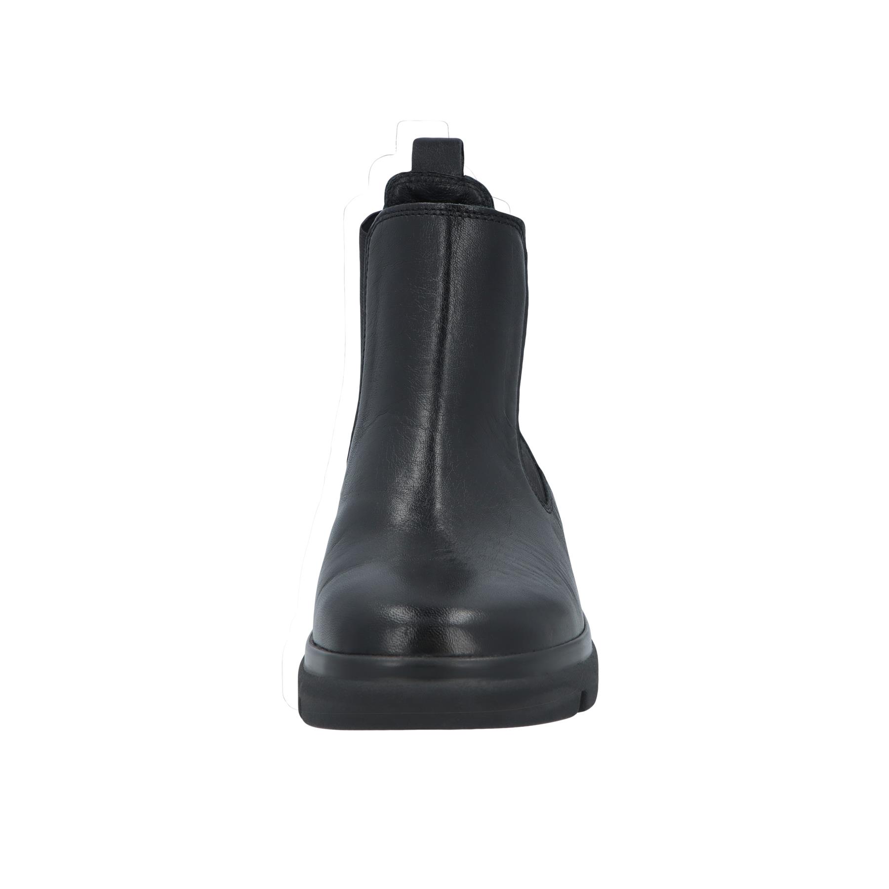 schwarze stiefeletten vorderansicht