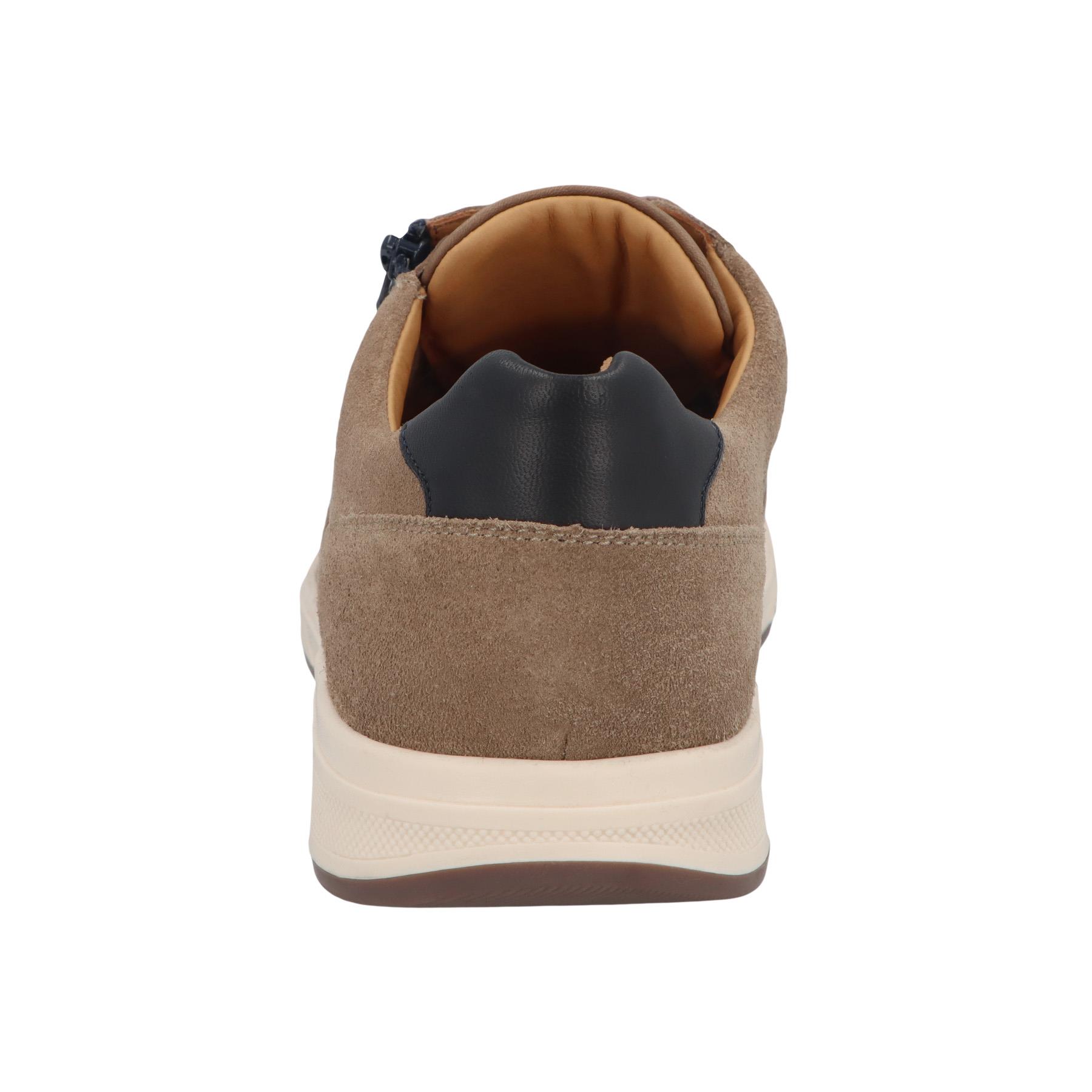 braune halbschuh hinteransicht