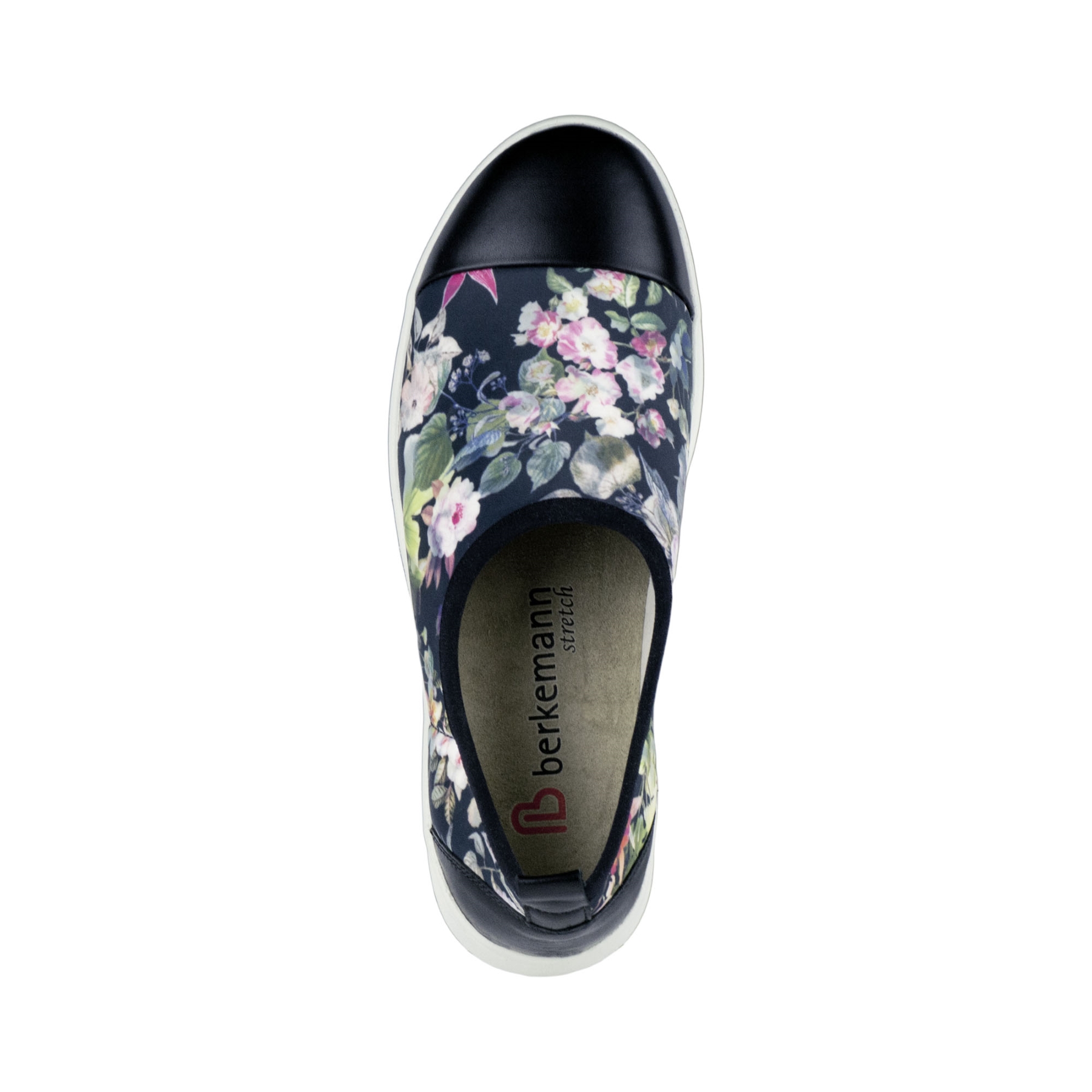 mehrfarbige halbschuh draufsicht