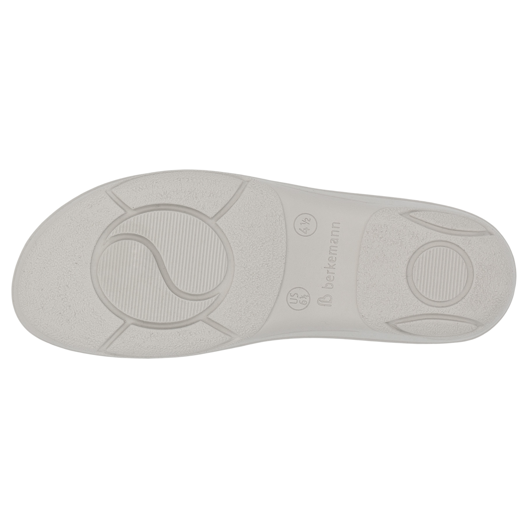 weiße clogs sohlenansicht