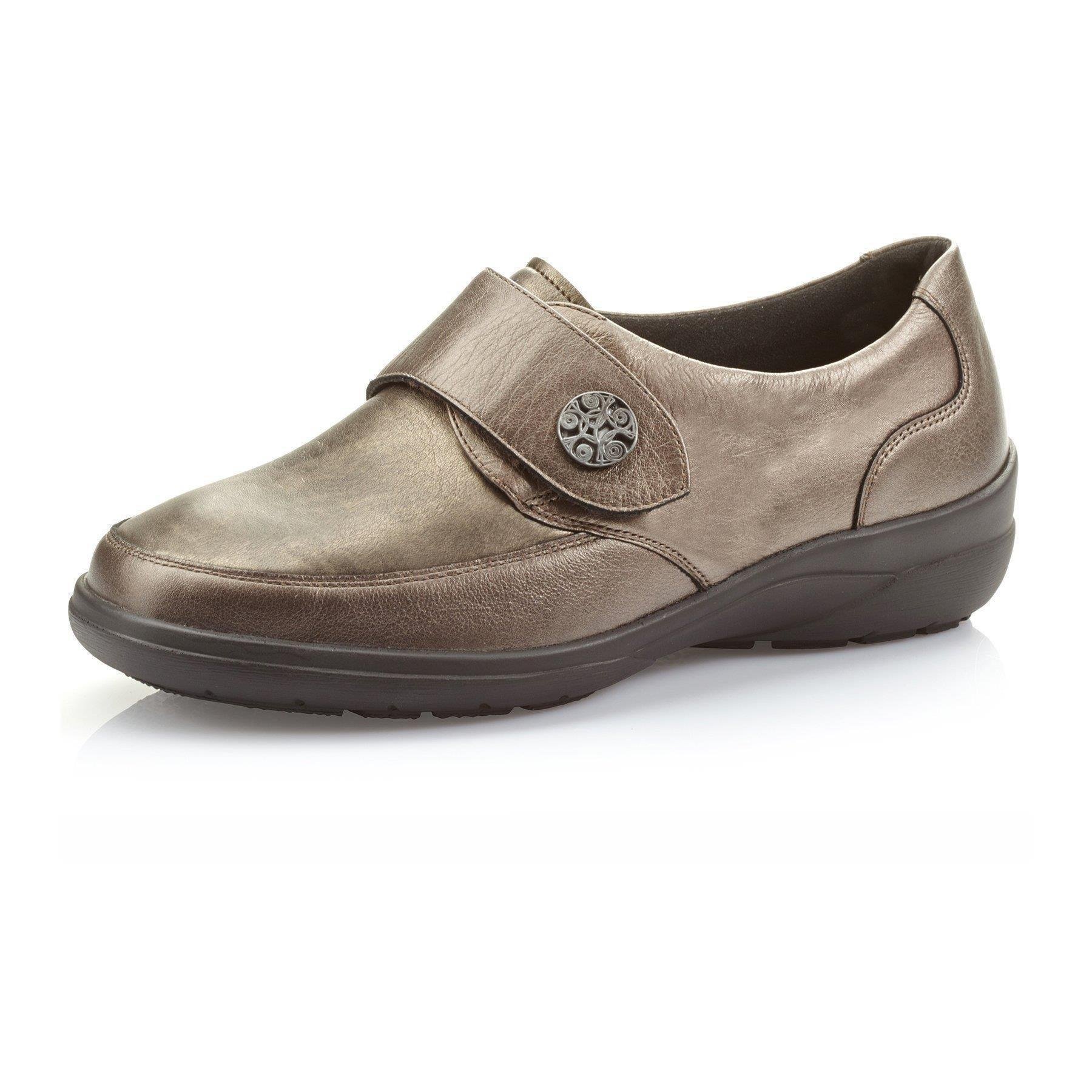 braune halbschuh 3-4 ansicht