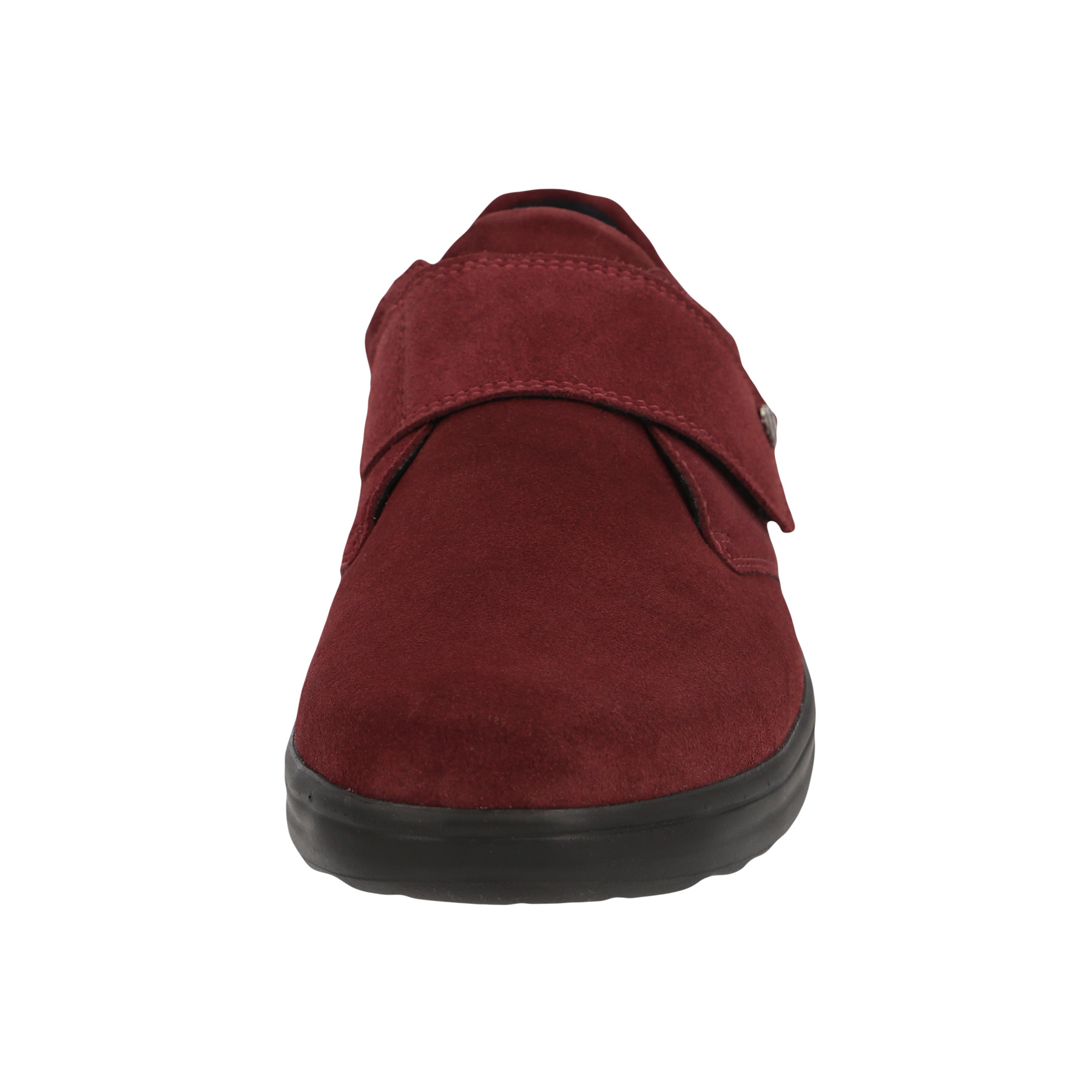 blaue halbschuh vorderansicht
