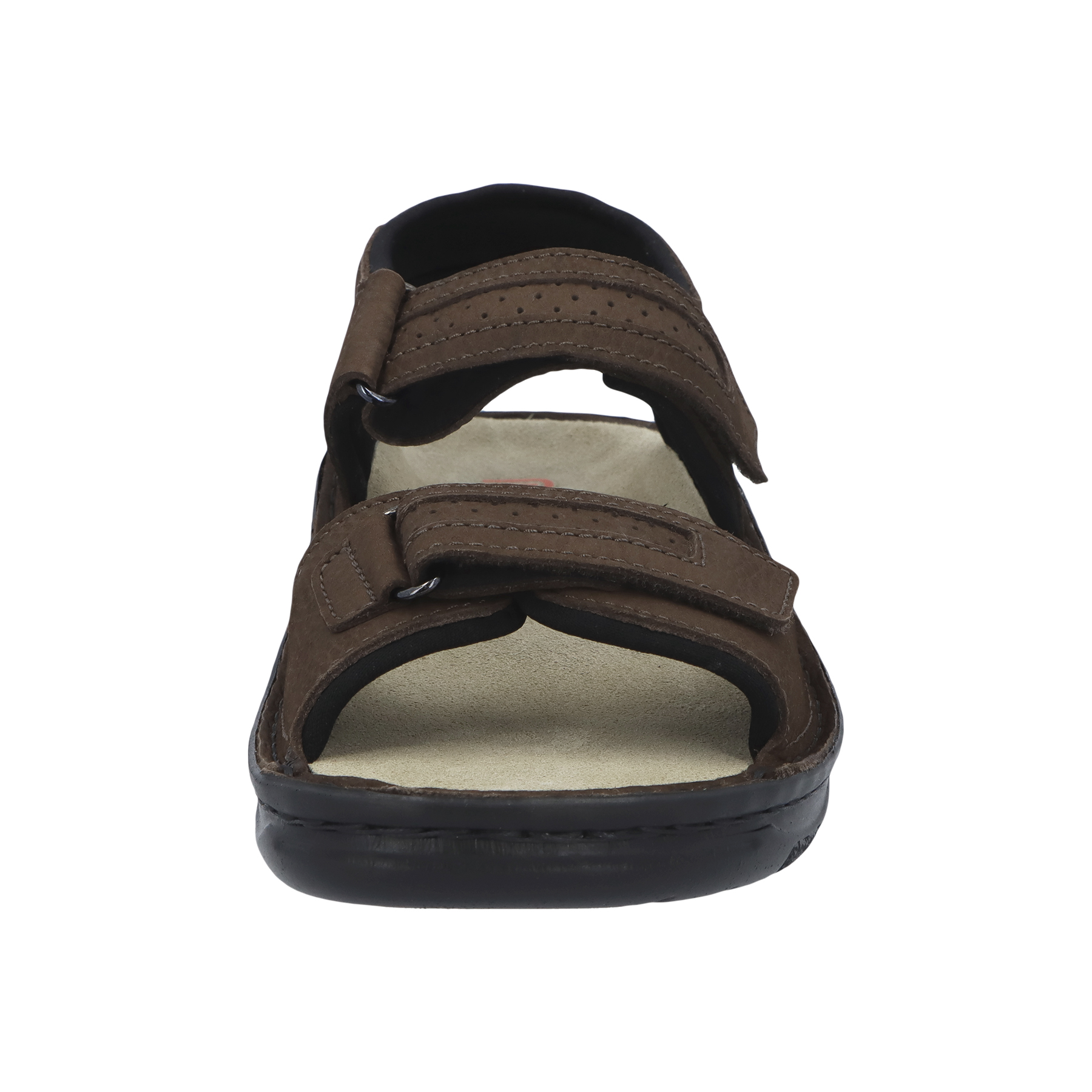 braune sandale vorderansicht