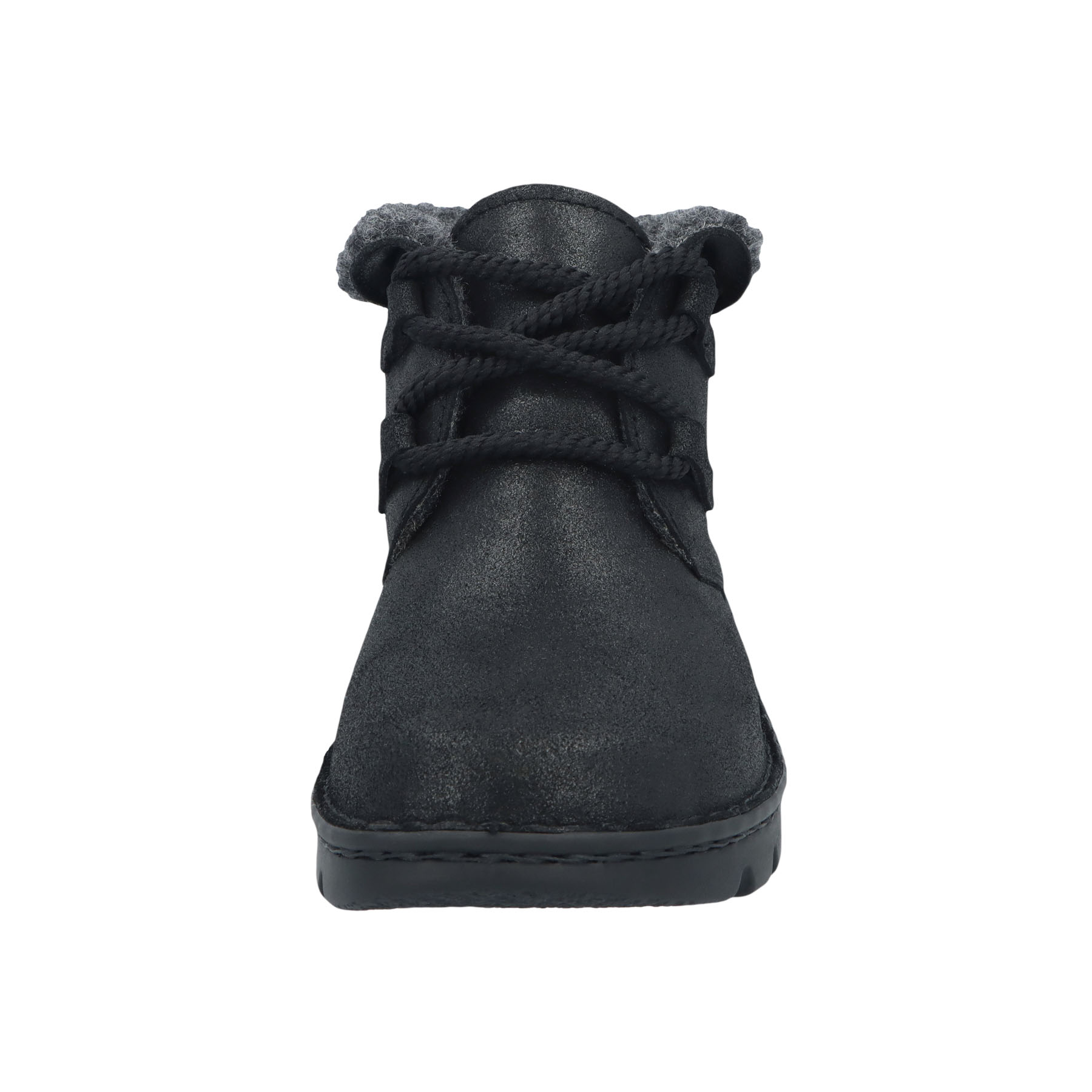 schwarze stiefeletten vorderansicht