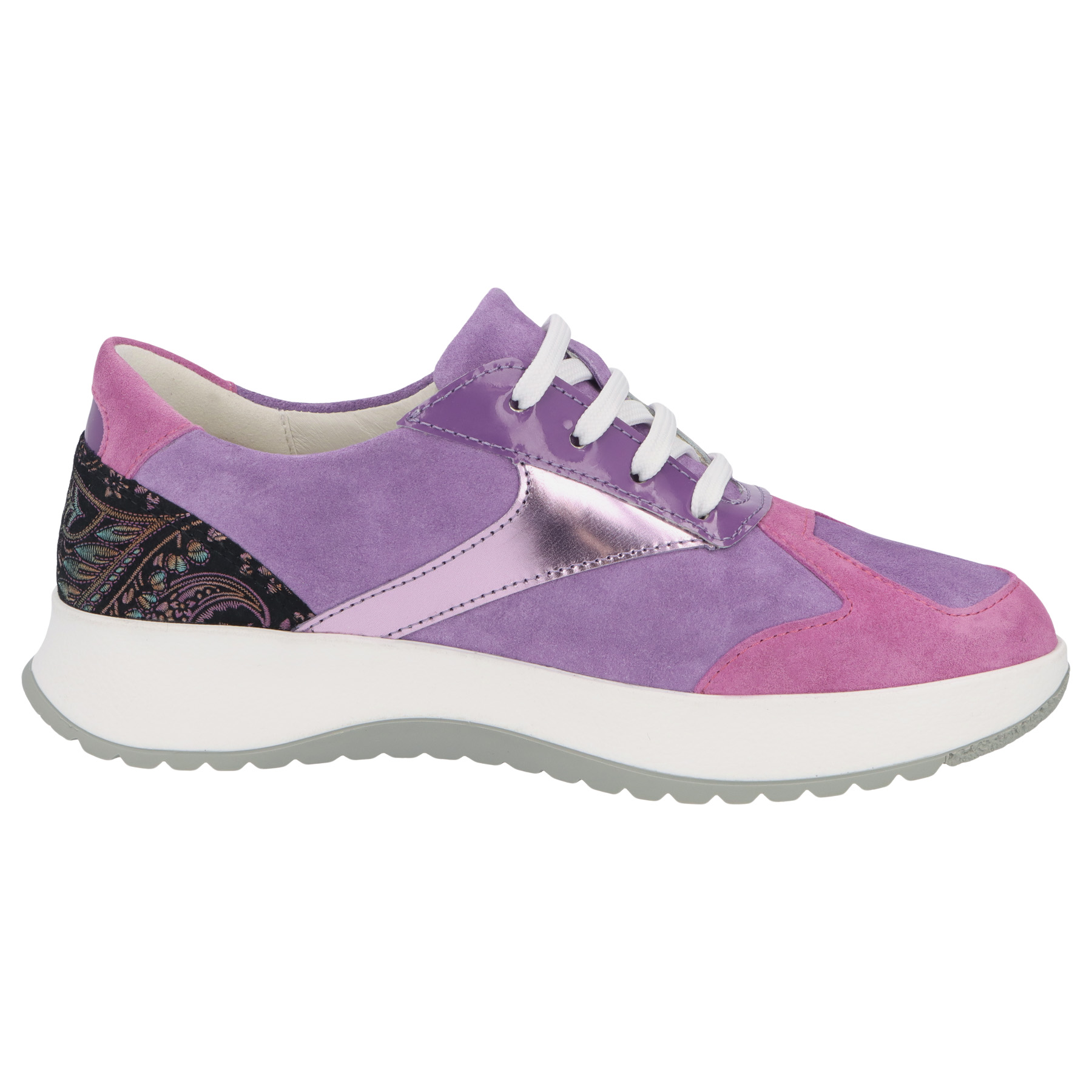 blaue sneaker seitenansicht rechts