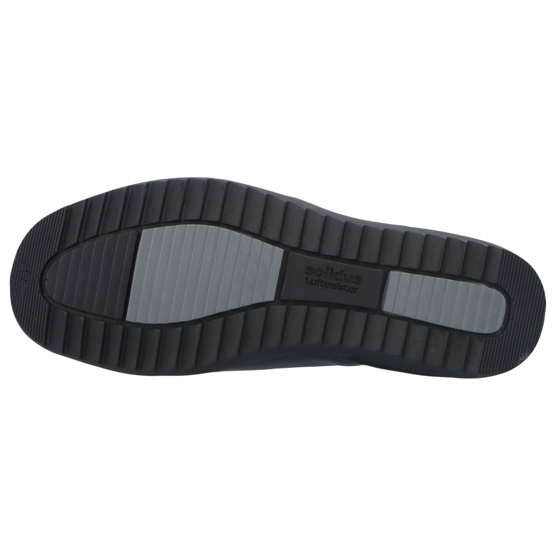 schwarze stiefel sohlenansicht