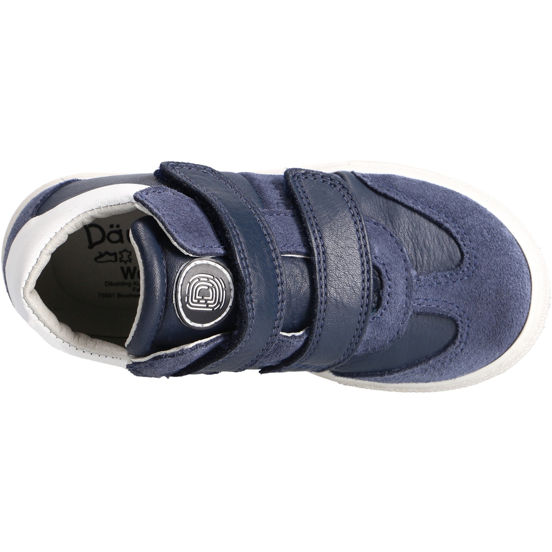 blaue mid cut draufsicht