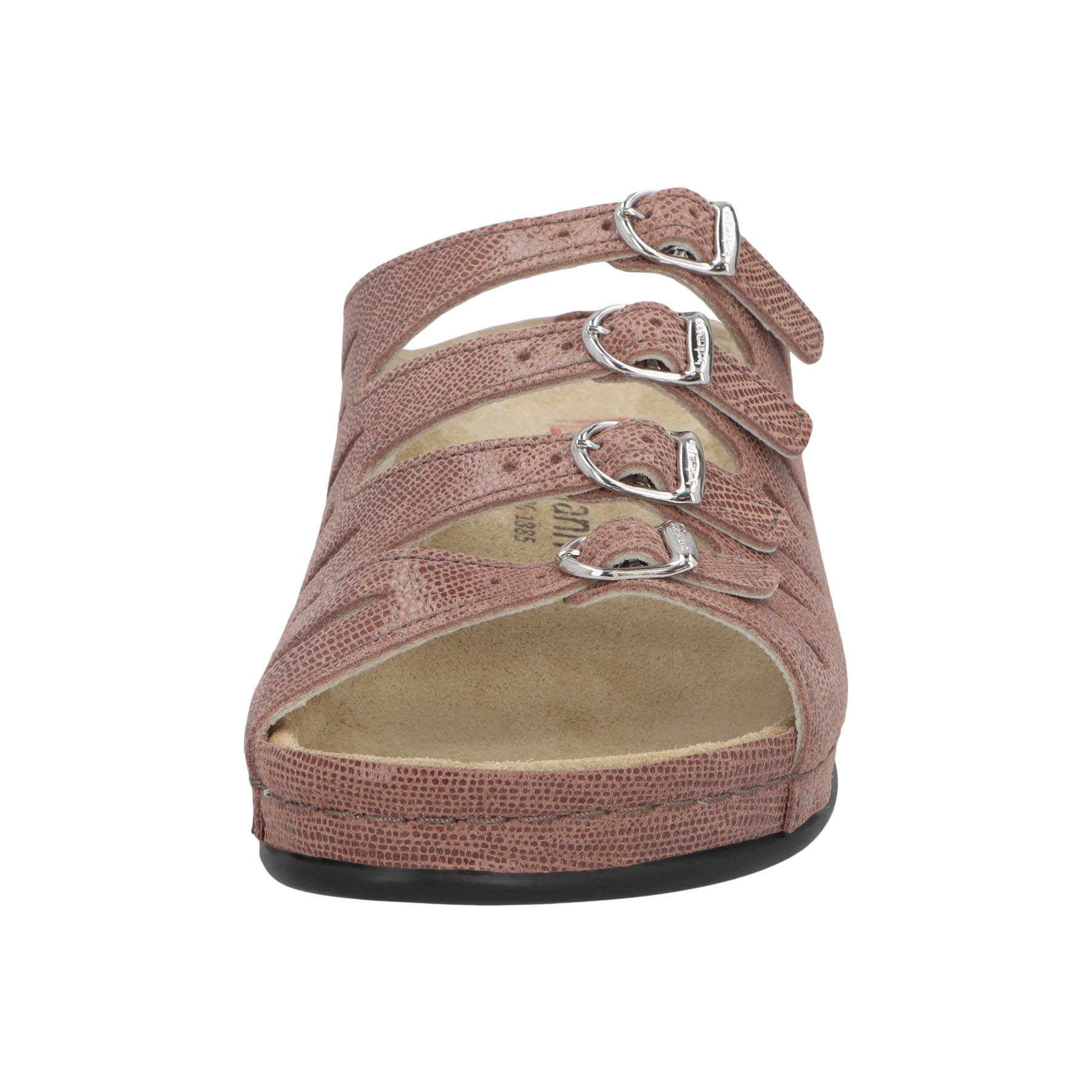 braune pantolette vorderansicht