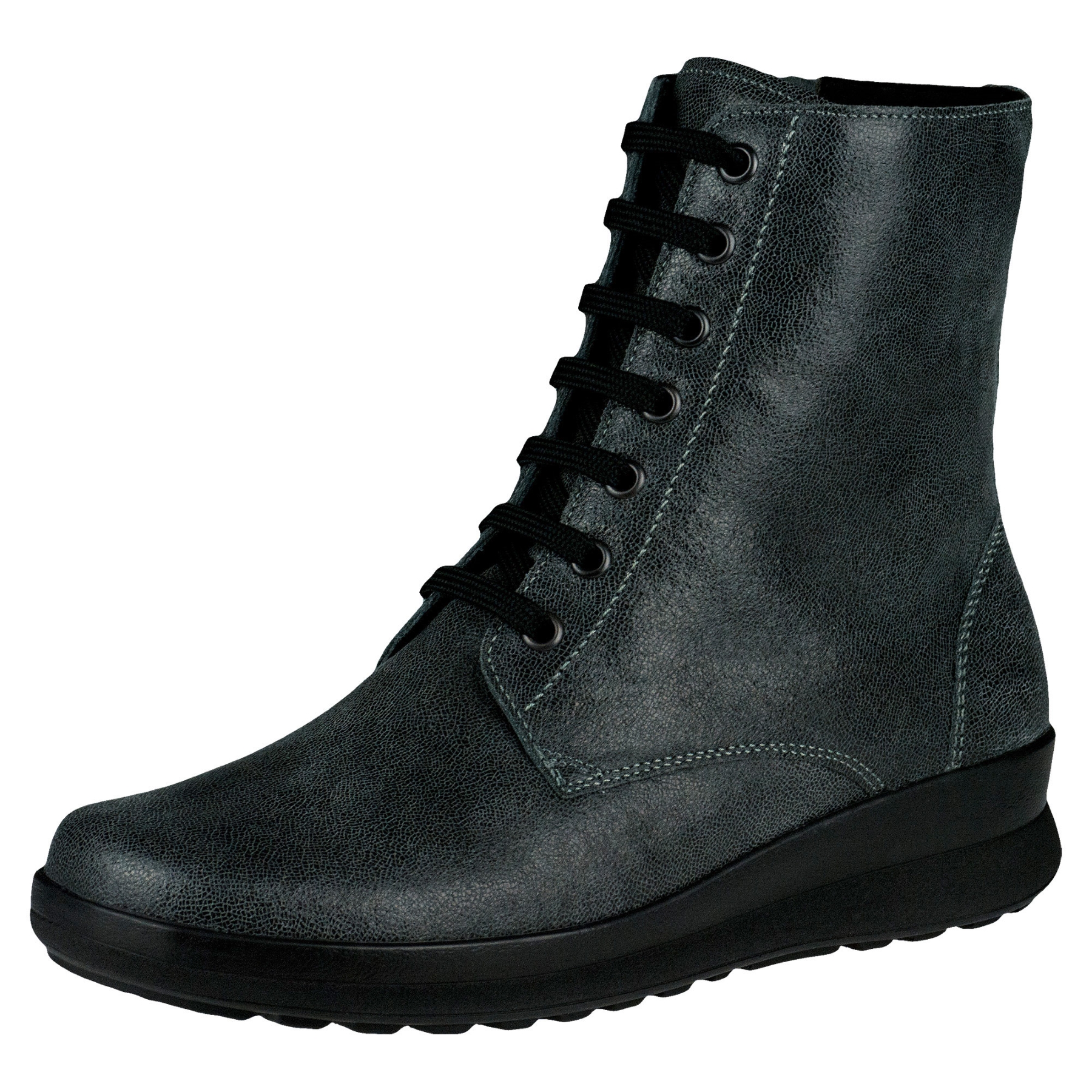 graue stiefeletten 3-4 ansicht