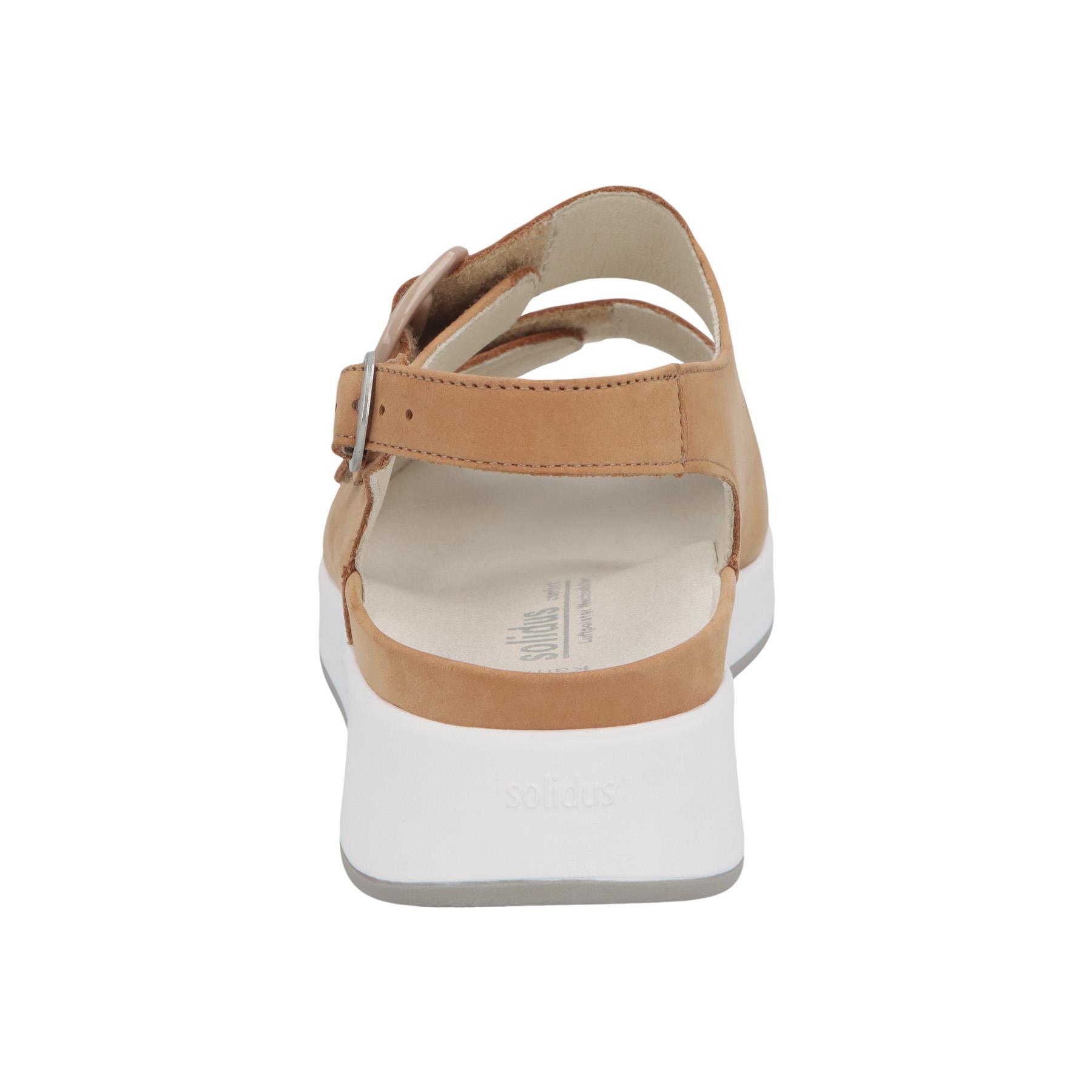 braune sandale hinteransicht